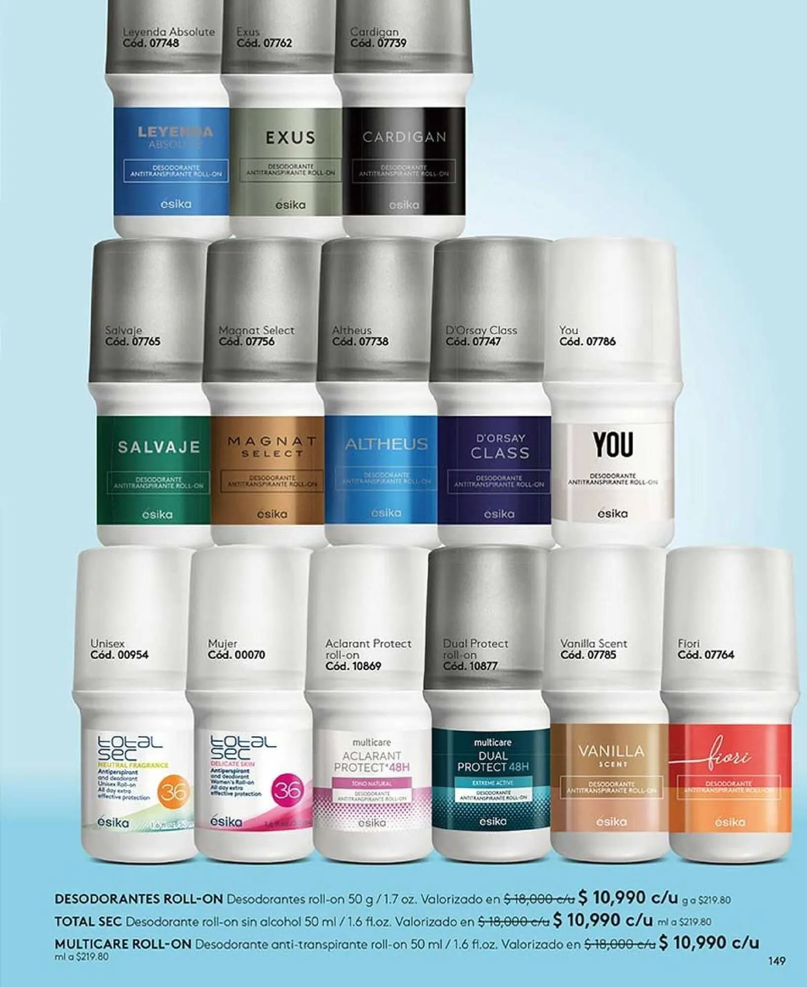 Catalogo de Catálogo Ésika 4 de octubre al 31 de octubre 2025 - Pag 149