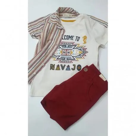 CONJUNTO X3 PIEZAS ZIPPY REF 215-8904 TERRACOTA