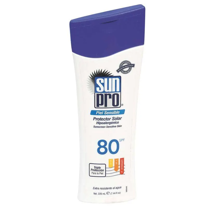 Protector Solar Sunpro Piel Sensible Spf80+