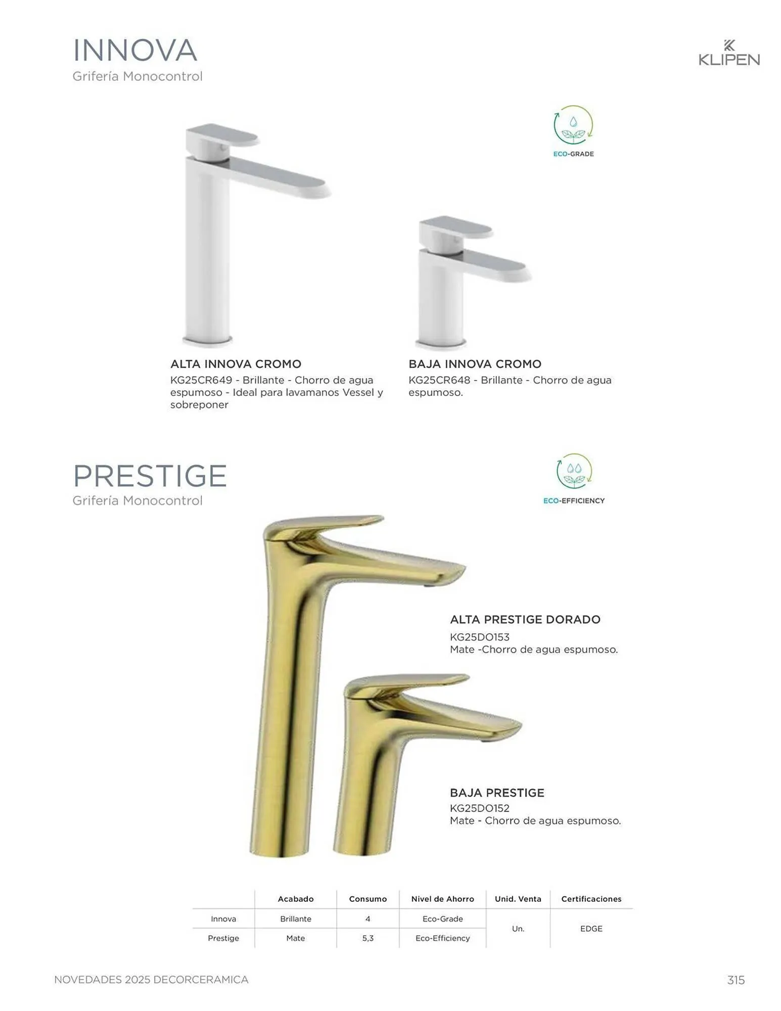 Catalogo de Catálogo Decorceramica 9 de diciembre al 31 de diciembre 2025 - Pag 315