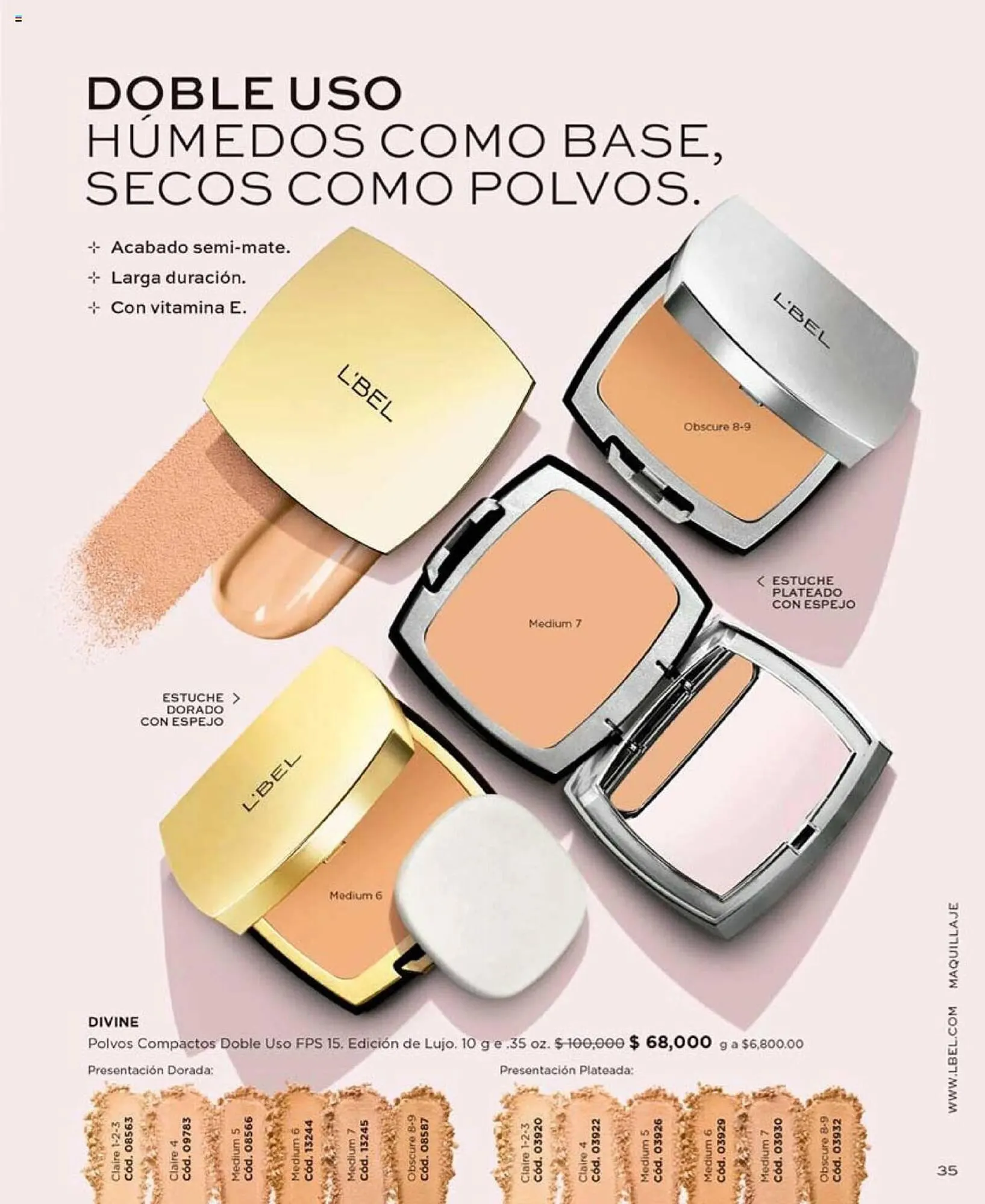 Catalogo de Catálogo L'bel 12 de septiembre al 2 de octubre 2023 - Pag 35