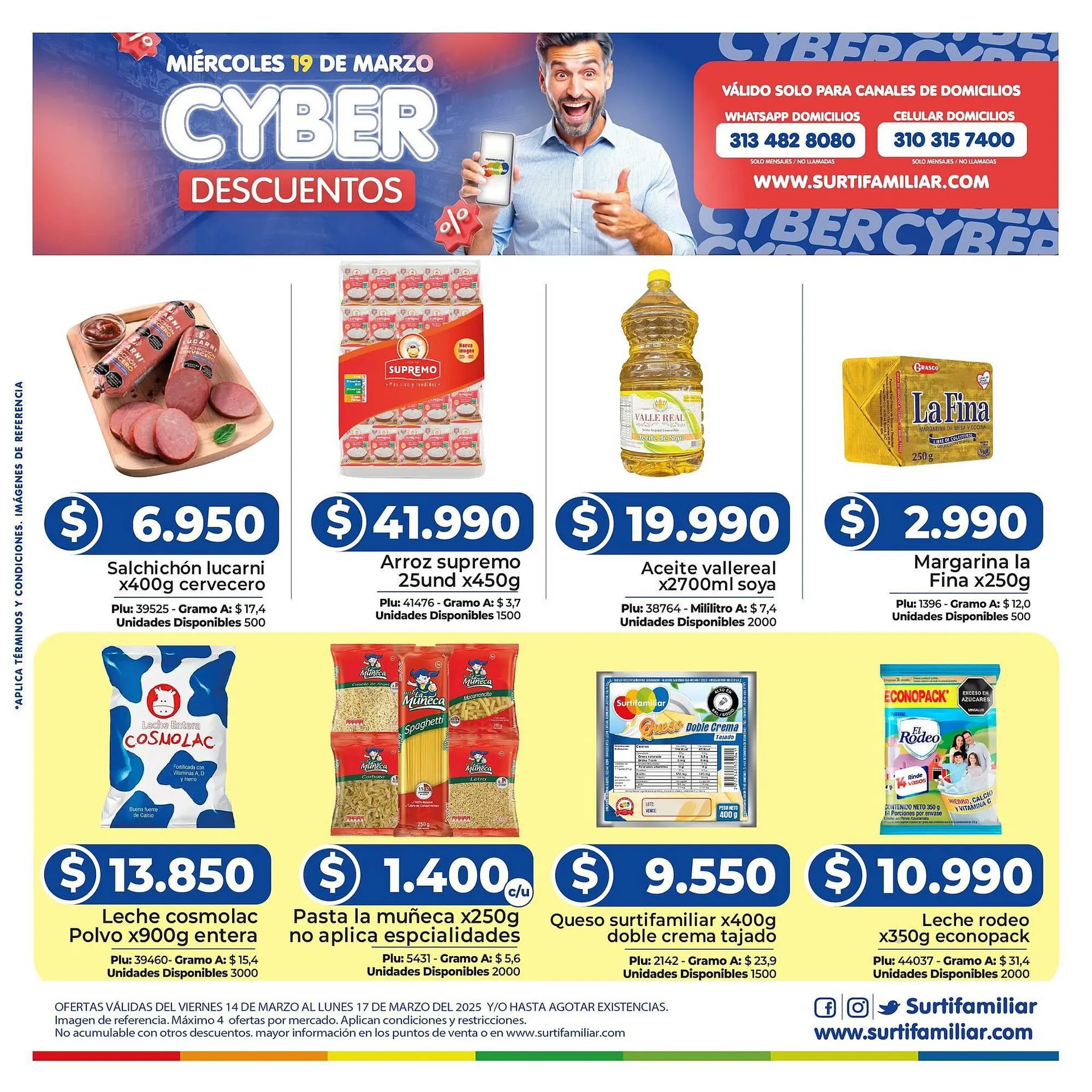 Catalogo de Catálogo Surtifamiliar 13 de marzo al 17 de marzo 2025 - Pag 3