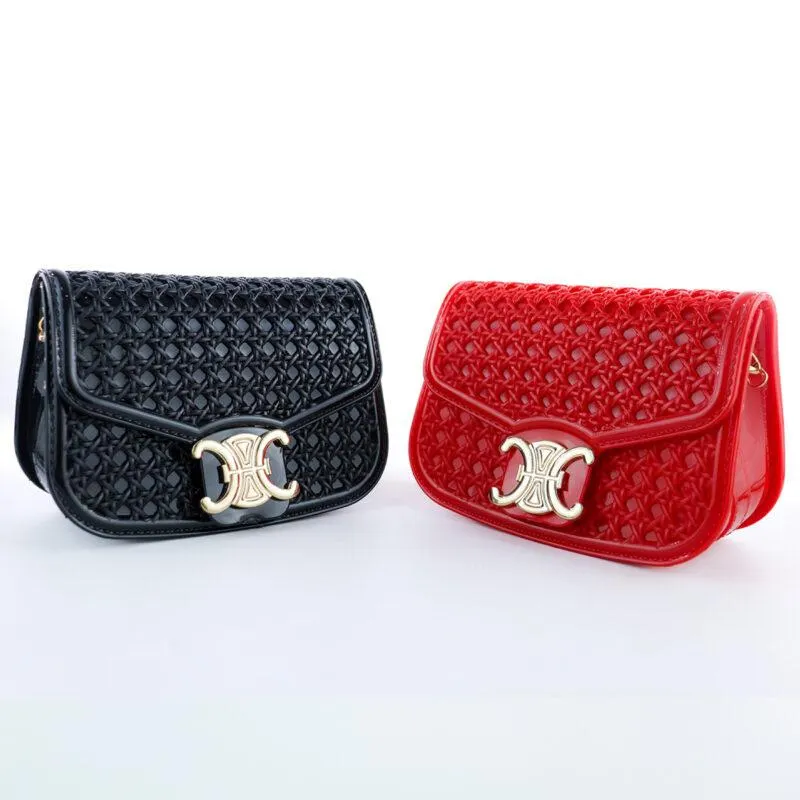 MINI BAG TEJIDO NEGRO