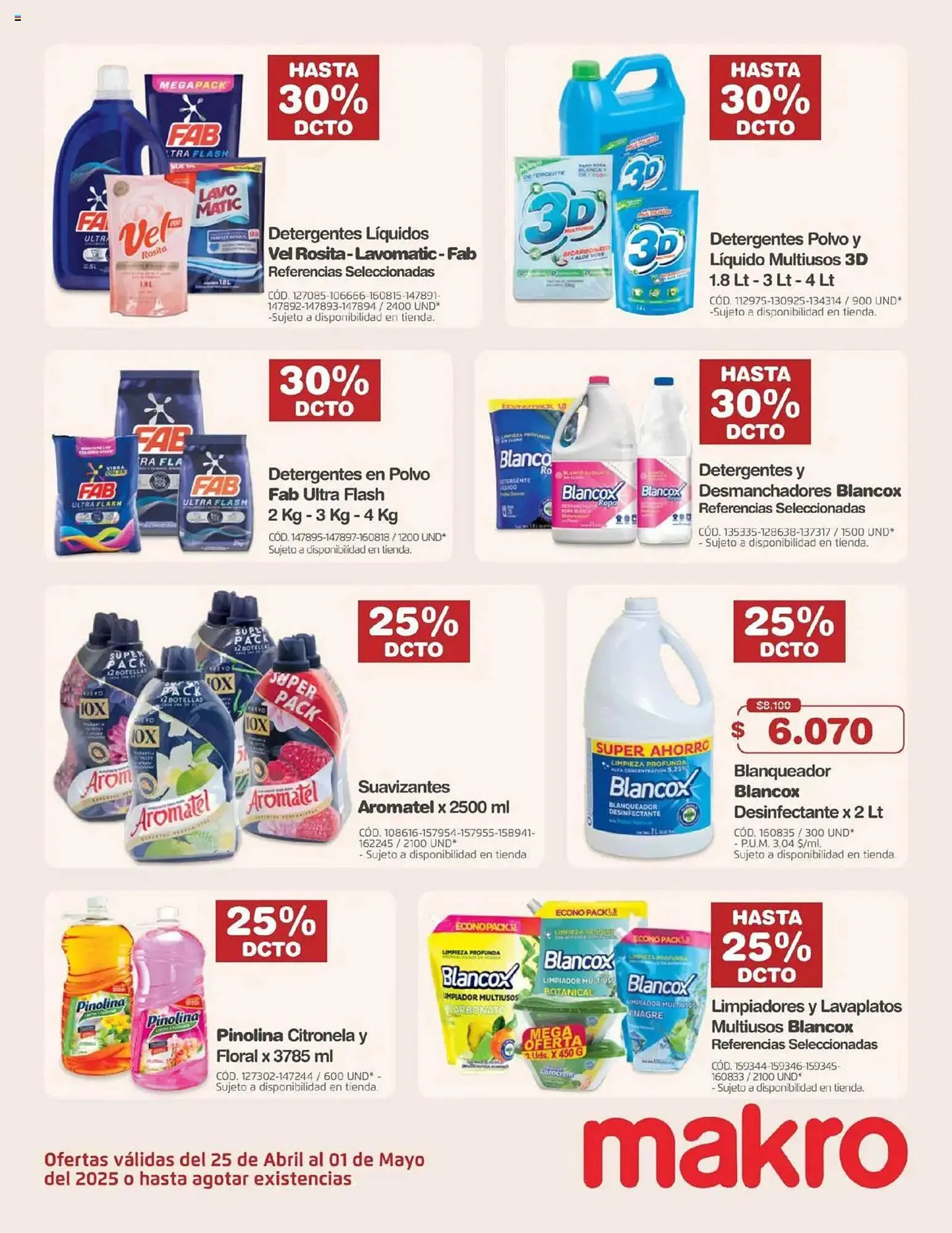 Catalogo de Catálogo Makro 25 de abril al 1 de mayo 2025 - Pag 60