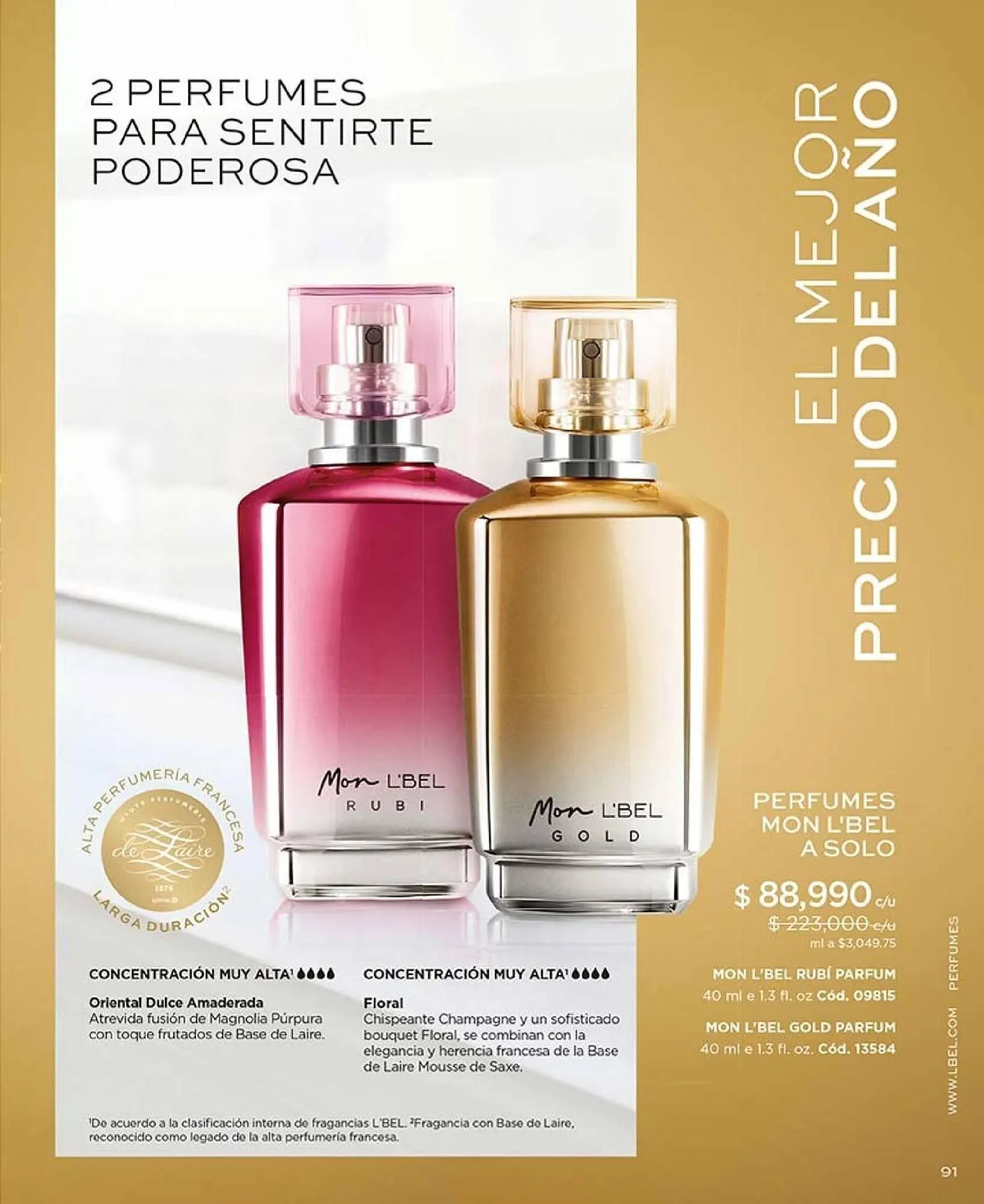 Catalogo de Catálogo L'bel 25 de marzo al 30 de abril 2025 - Pag 95