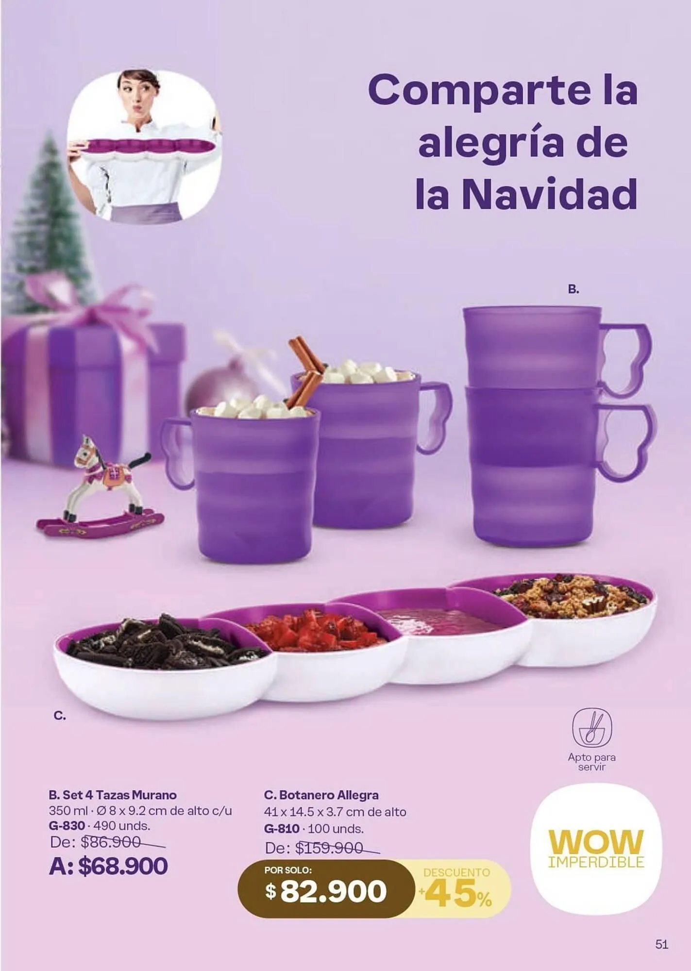 Catalogo de Catálogo Tupperware 19 de noviembre al 31 de diciembre 2024 - Pag 51