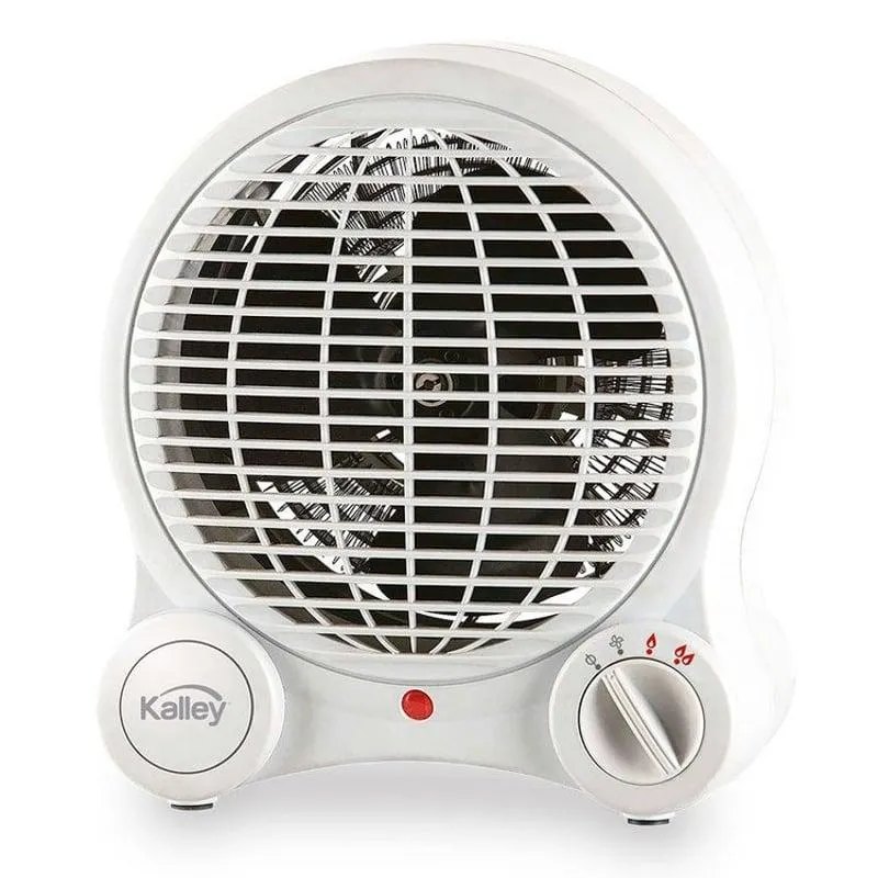 Calefactor de ambiente kalley k-ca18 blanco