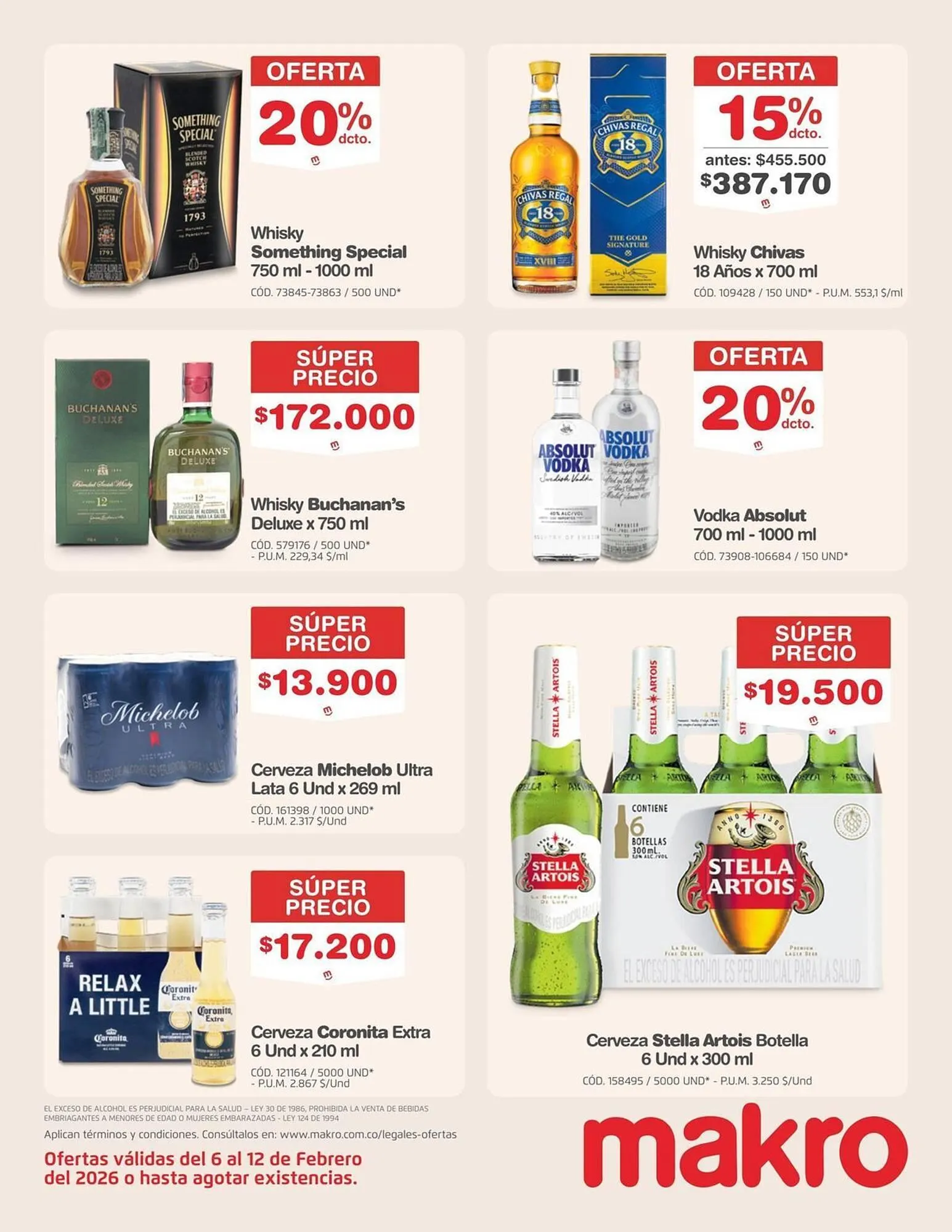 Catalogo de Catálogo Makro 6 de febrero al 12 de febrero 2026 - Pag 14