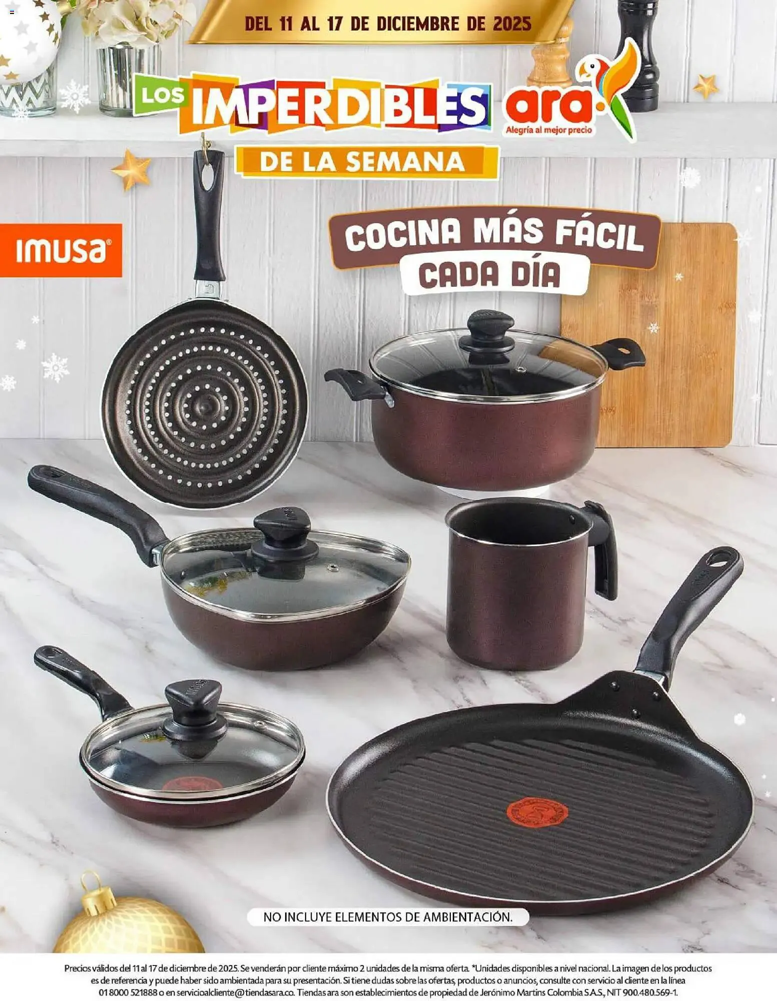 Catalogo de Catálogo Ara 11 de diciembre al 17 de diciembre 2025 - Pag 1