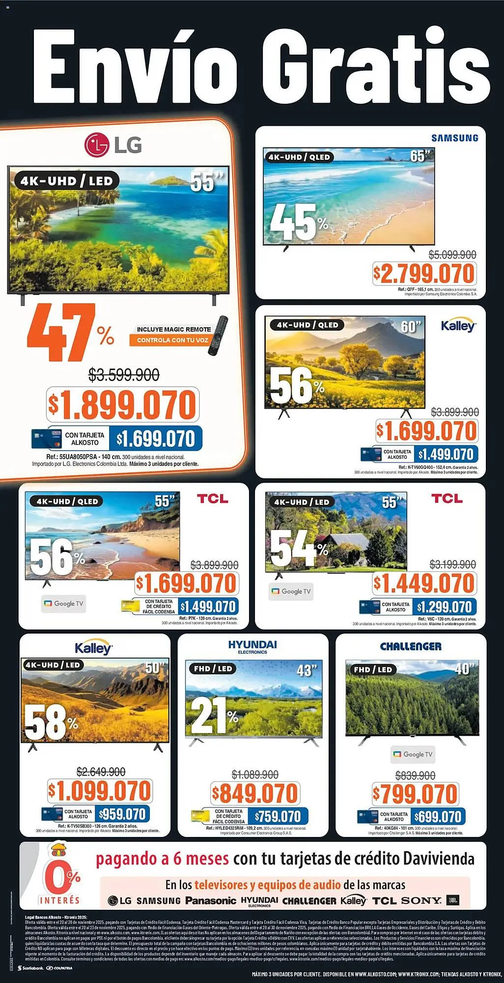 Catalogo de Catálogo Alkosto 20 de noviembre al 29 de noviembre 2025 - Pag 4