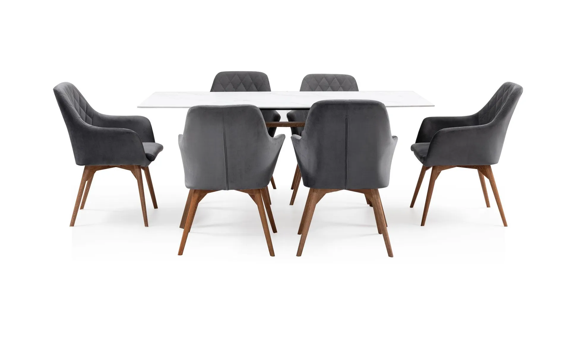 Mesa Comedor Atalanta Cer + 6 Sillas Odense