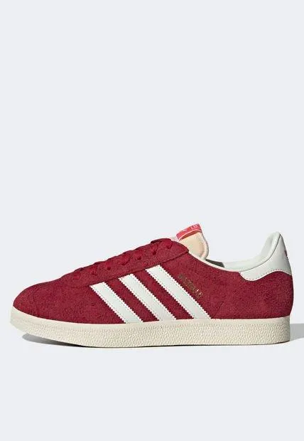 Tenis adidas Originals Gazelle Rojo