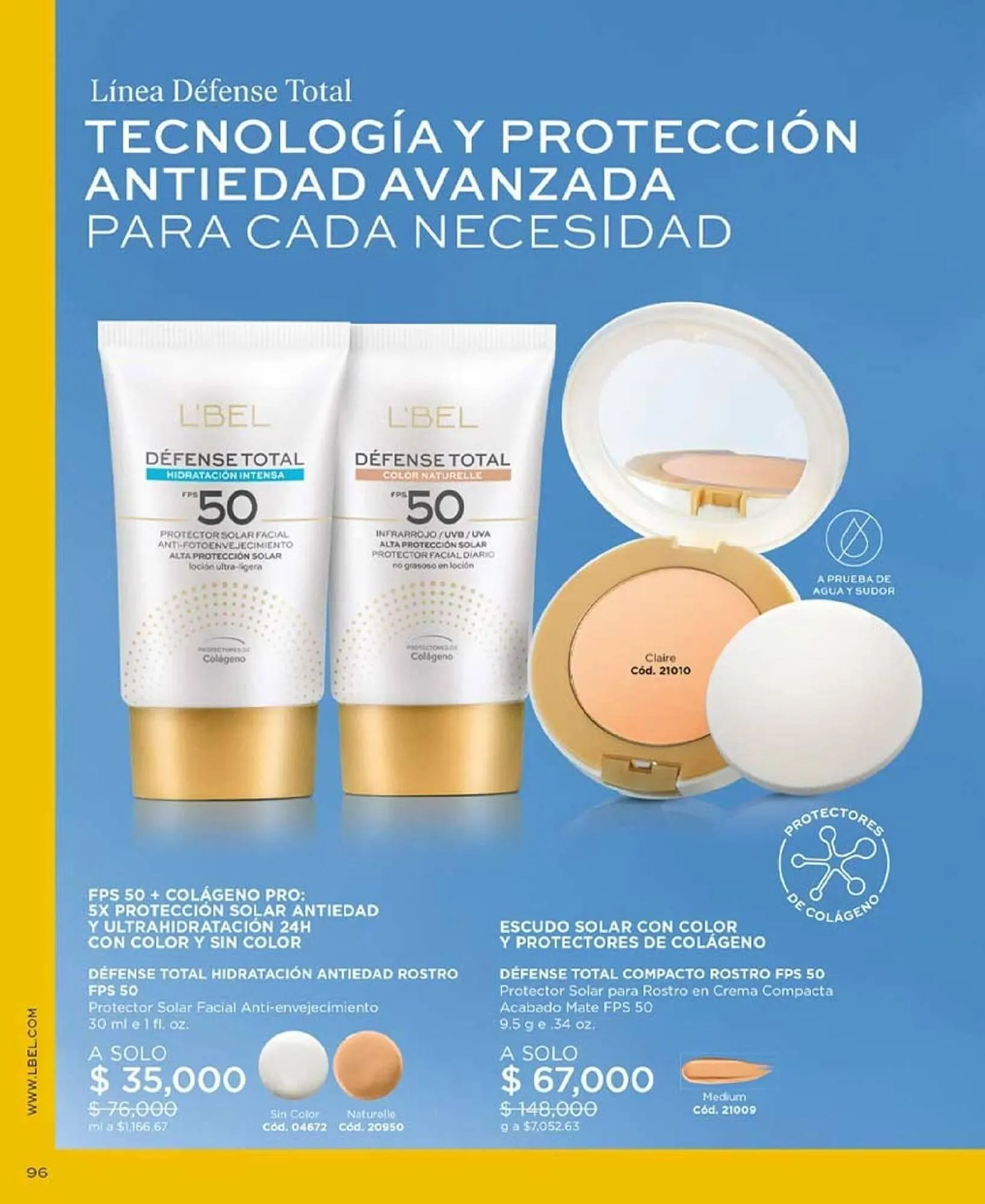 Catalogo de Catálogo L'bel 7 de mayo al 31 de mayo 2024 - Pag 96