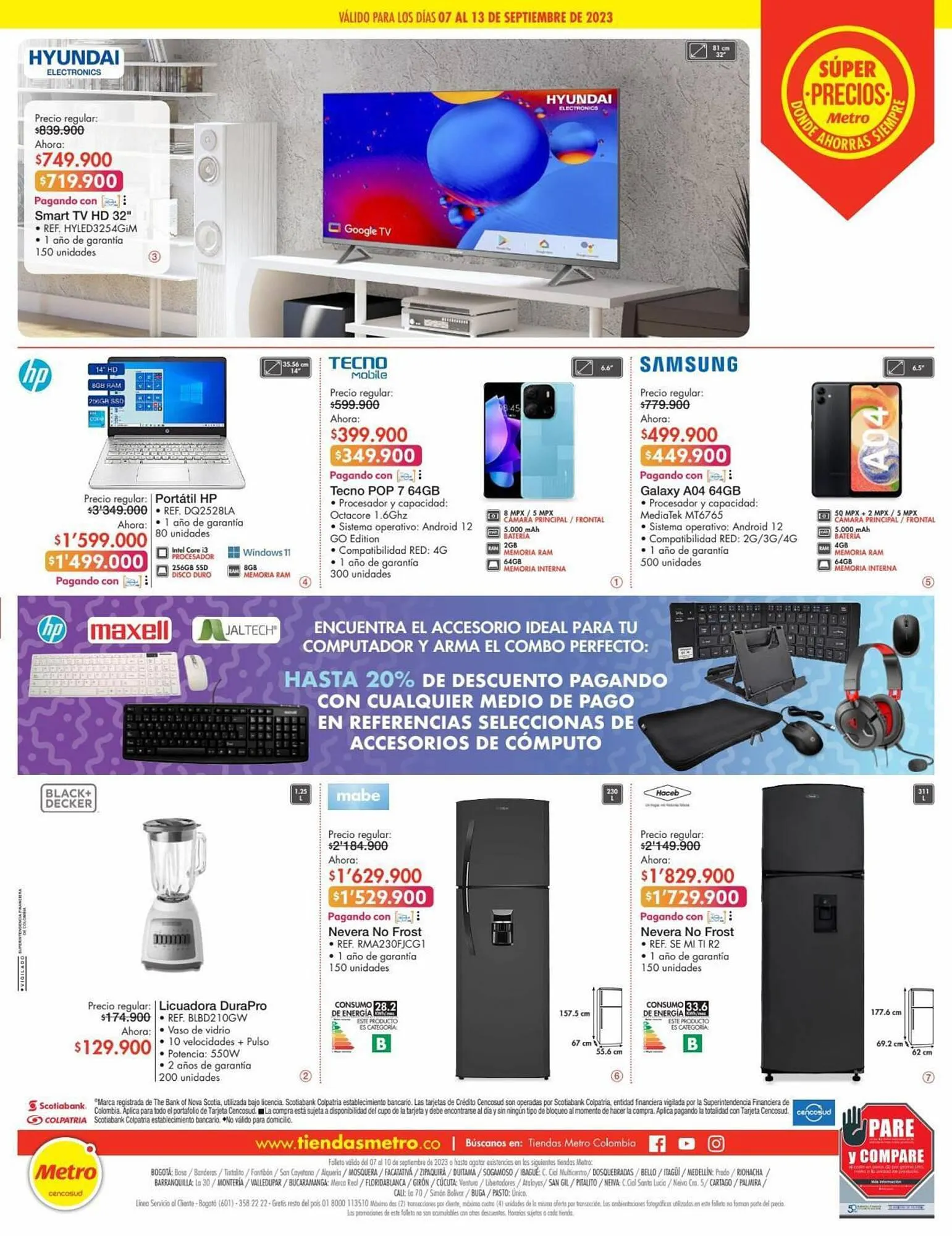 Catalogo de Catálogo Metro 7 de septiembre al 10 de septiembre 2023 - Pag 8