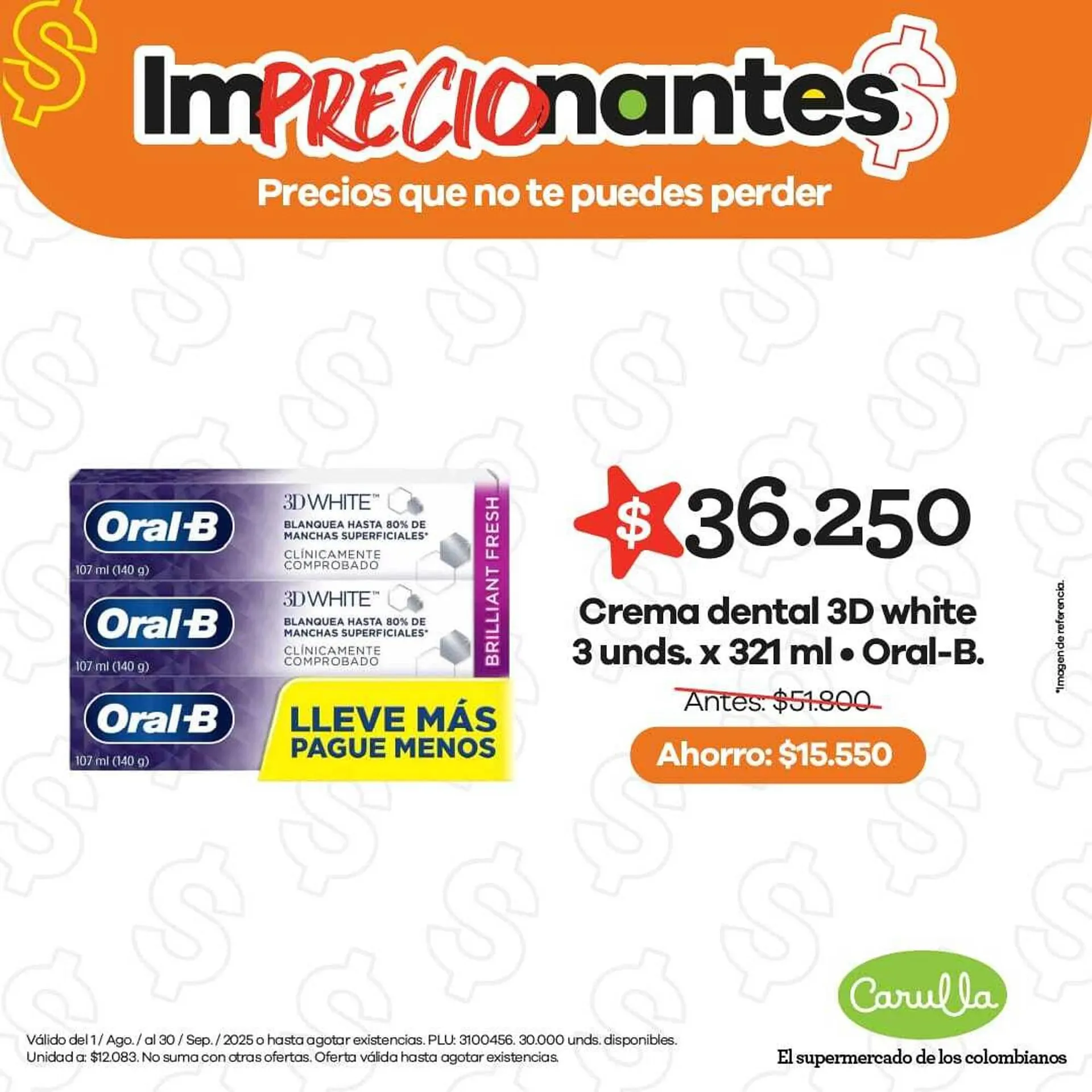 Catalogo de Catálogo Carulla 1 de agosto al 30 de septiembre 2025 - Pag 1