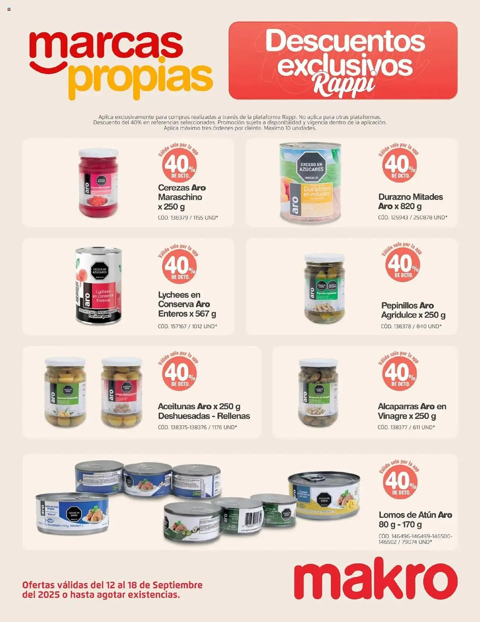 Catalogo de Catálogo Makro 12 de septiembre al 18 de septiembre 2025 - Pag 10