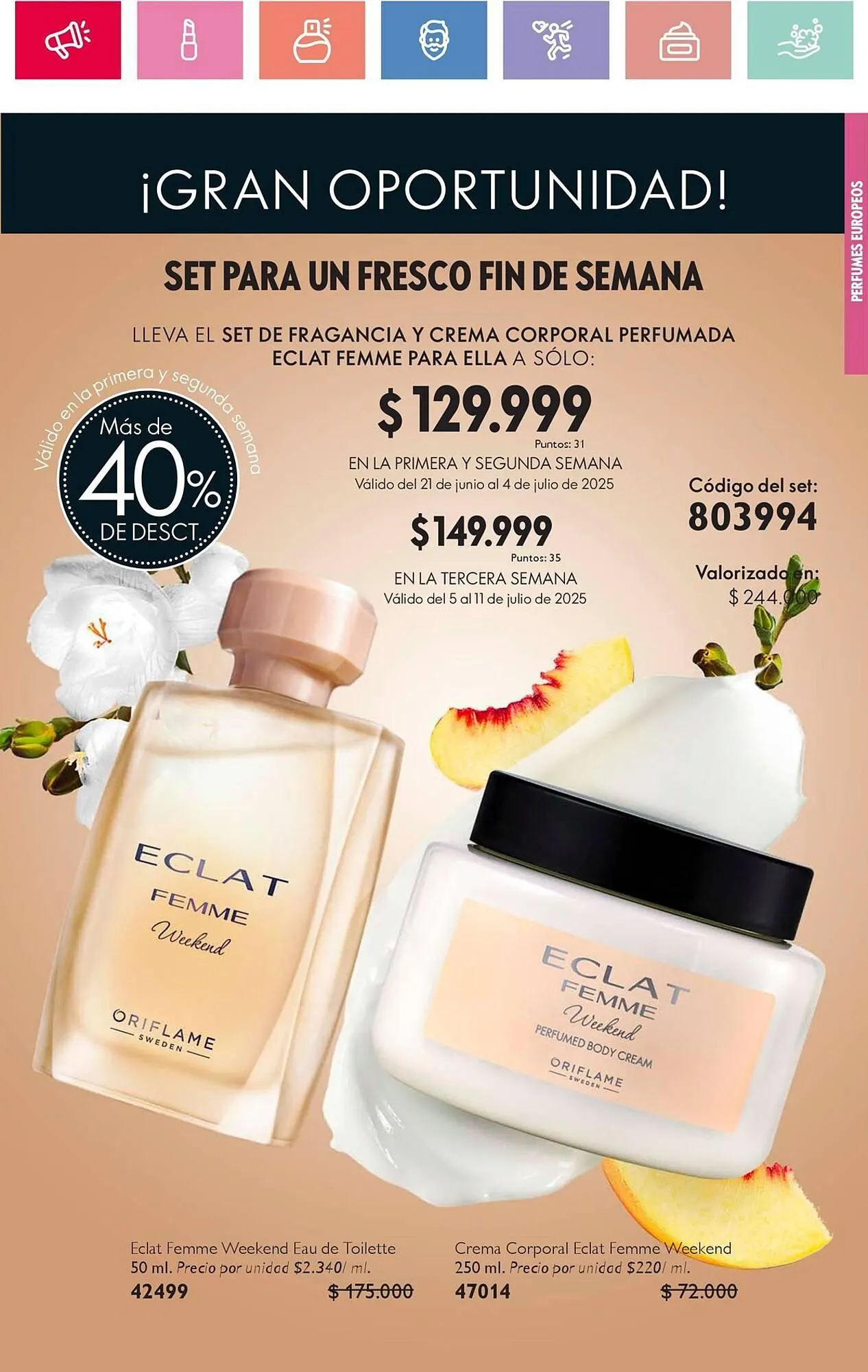 Catalogo de Catálogo Oriflame 21 de junio al 11 de julio 2025 - Pag 45