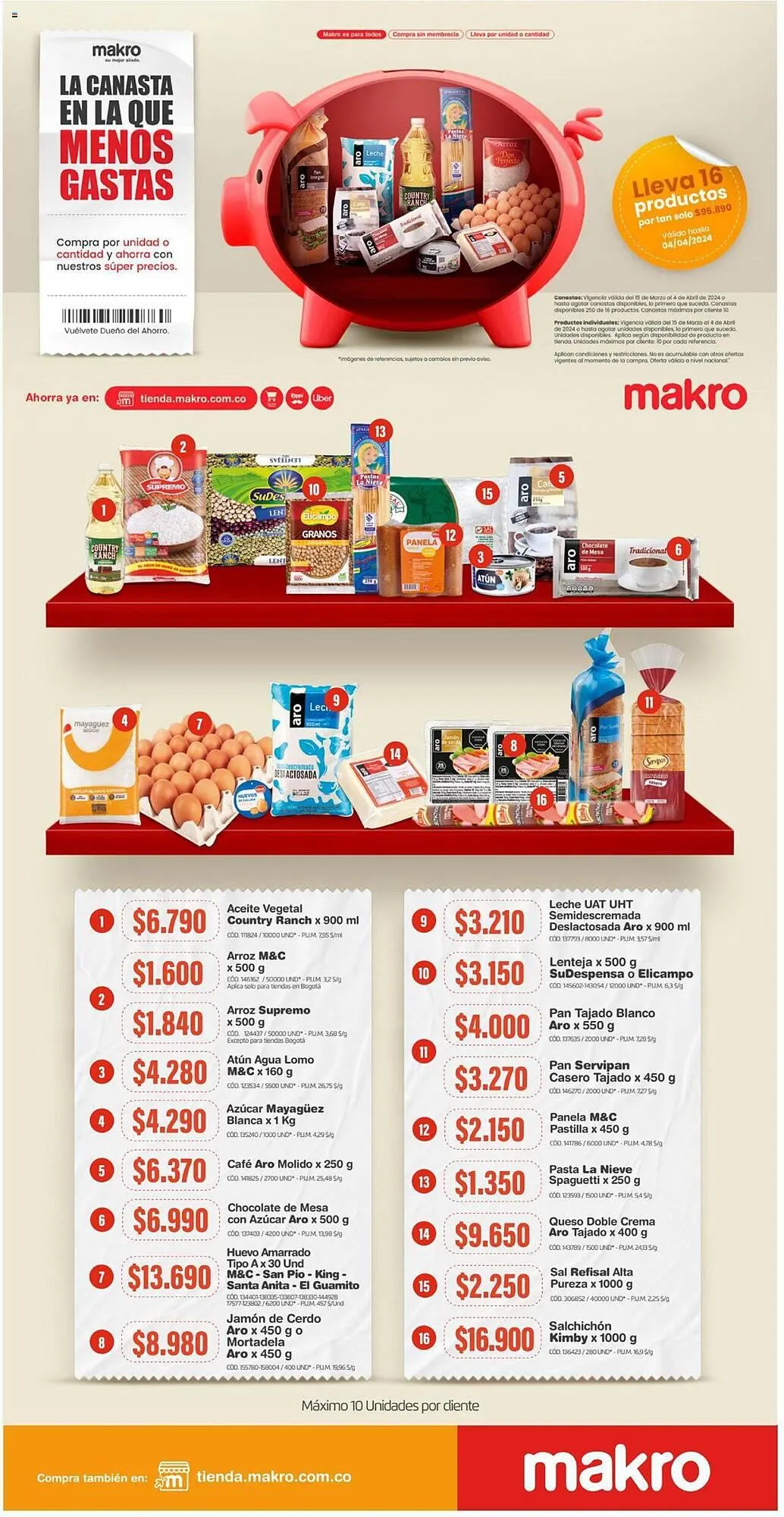 Catalogo de Catálogo Makro 15 de marzo al 21 de marzo 2024 - Pag 5