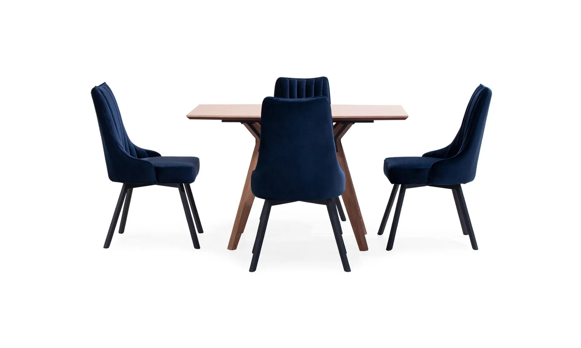 Mesa De Comedor Atalanta + 4 Sillas Florencia P/N