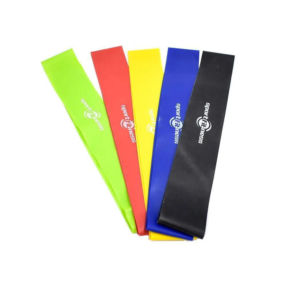 Bandas Elasticas X5 Sportfitness Cerradas Gym Ejercicio 71728