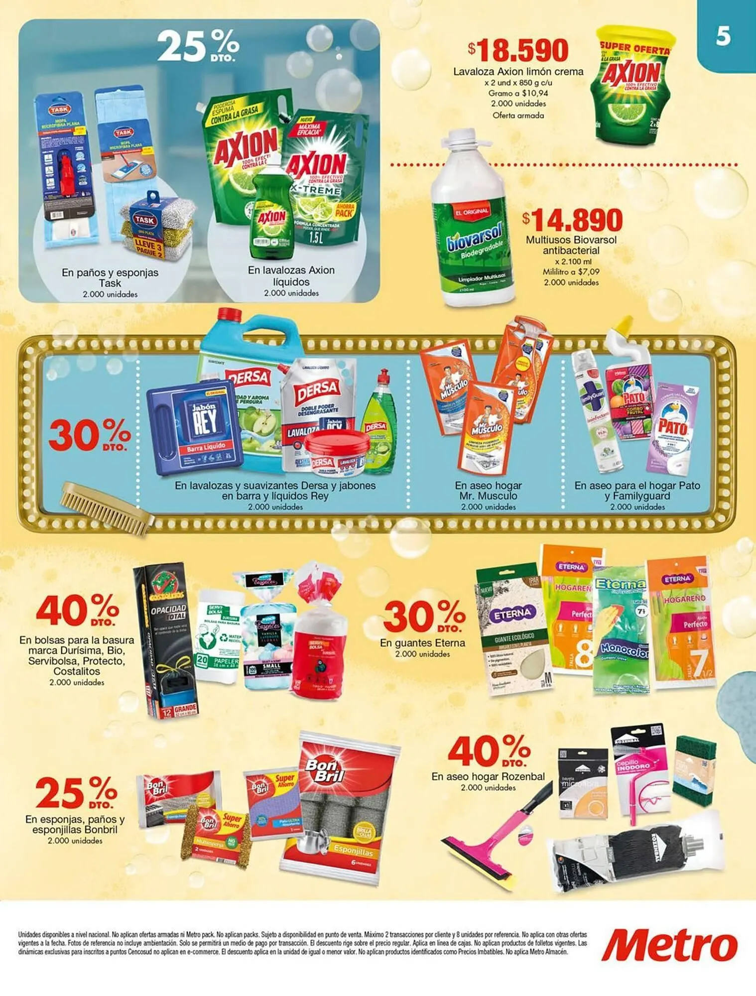 Catalogo de Catálogo Metro 14 de agosto al 27 de agosto 2025 - Pag 5