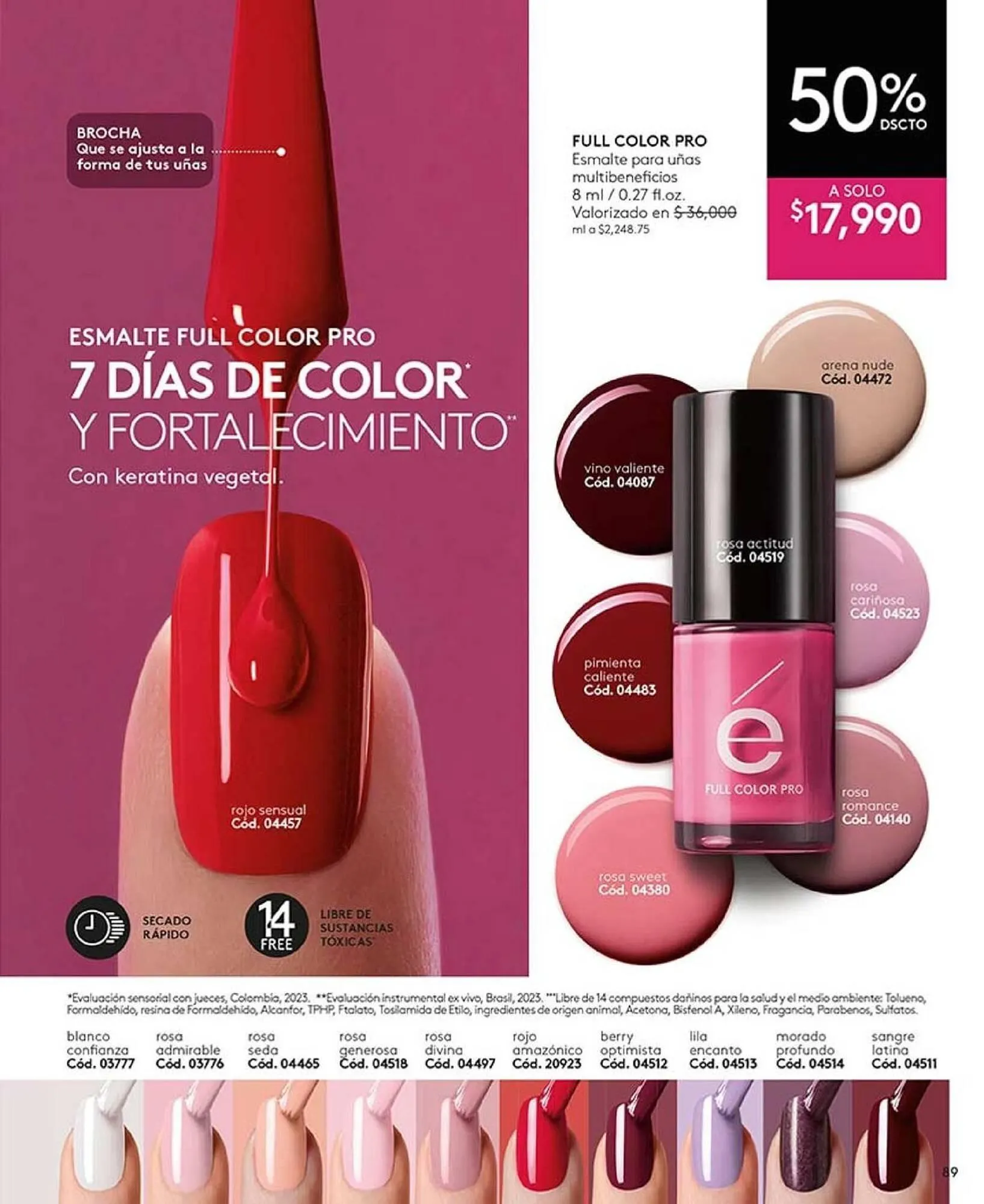 Catalogo de Catálogo Ésika 4 de octubre al 31 de octubre 2025 - Pag 89