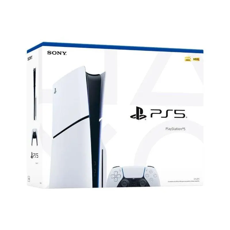 Consola Play Station 5 Slim Disco 1TB Blanco