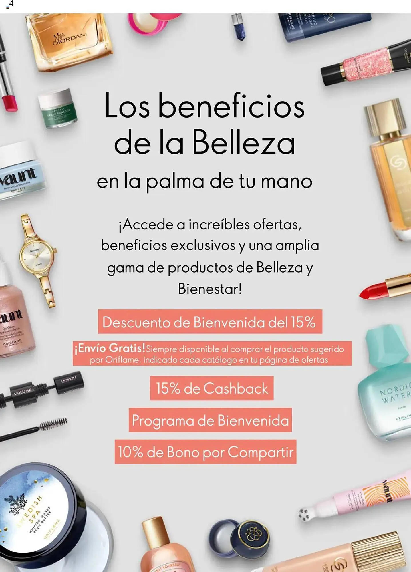 Catalogo de Catálogo Oriflame 15 de julio al 1 de septiembre 2025 - Pag 4