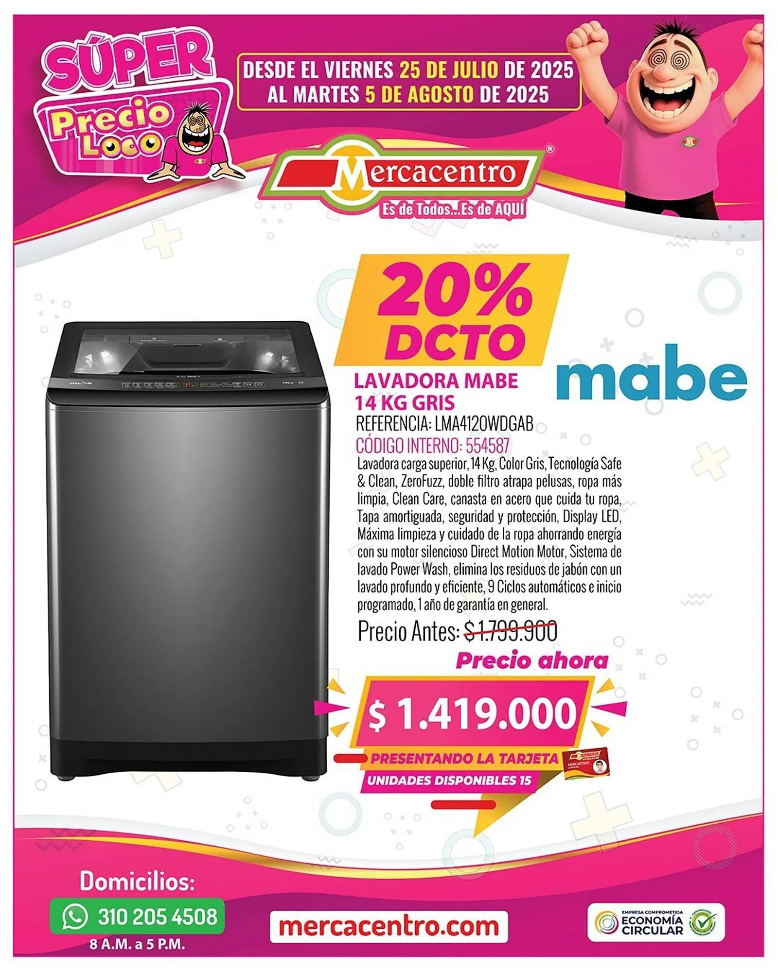 Catalogo de Catálogo MercaCentro 28 de julio al 5 de agosto 2025 - Pag 1