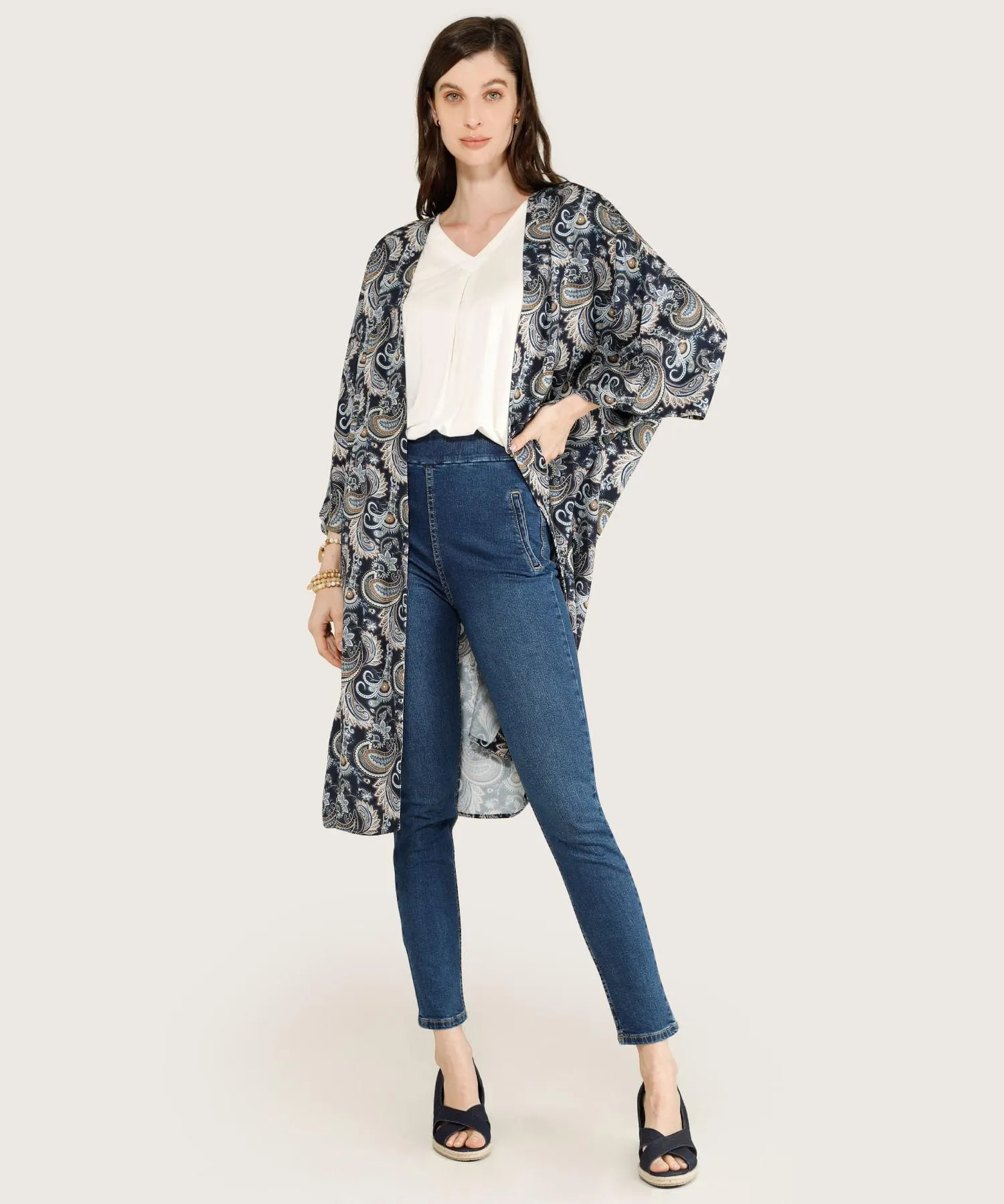 Jegging Tiro Alto Tono Medio