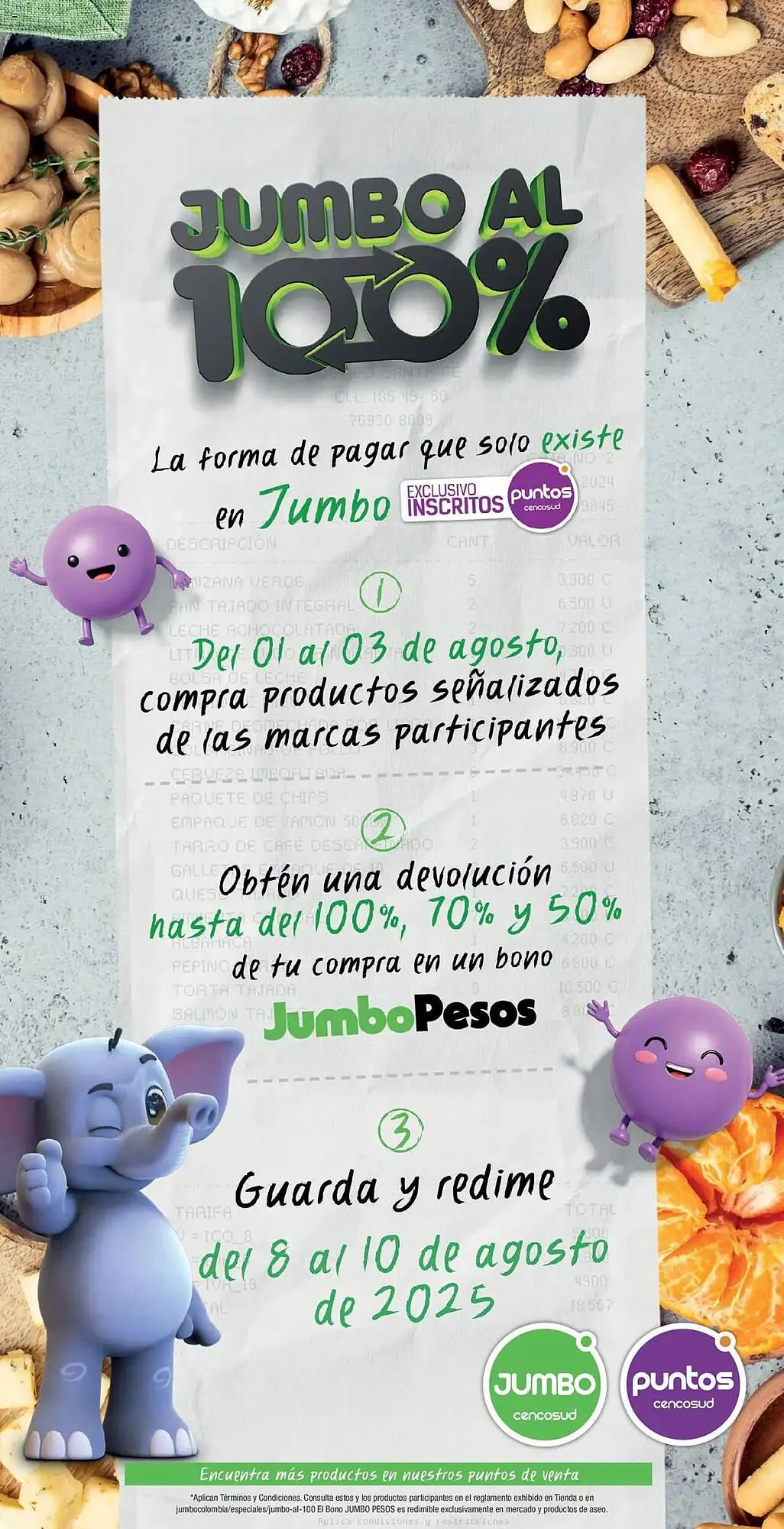 Catalogo de Catálogo Jumbo 28 de julio al 10 de agosto 2025 - Pag 1