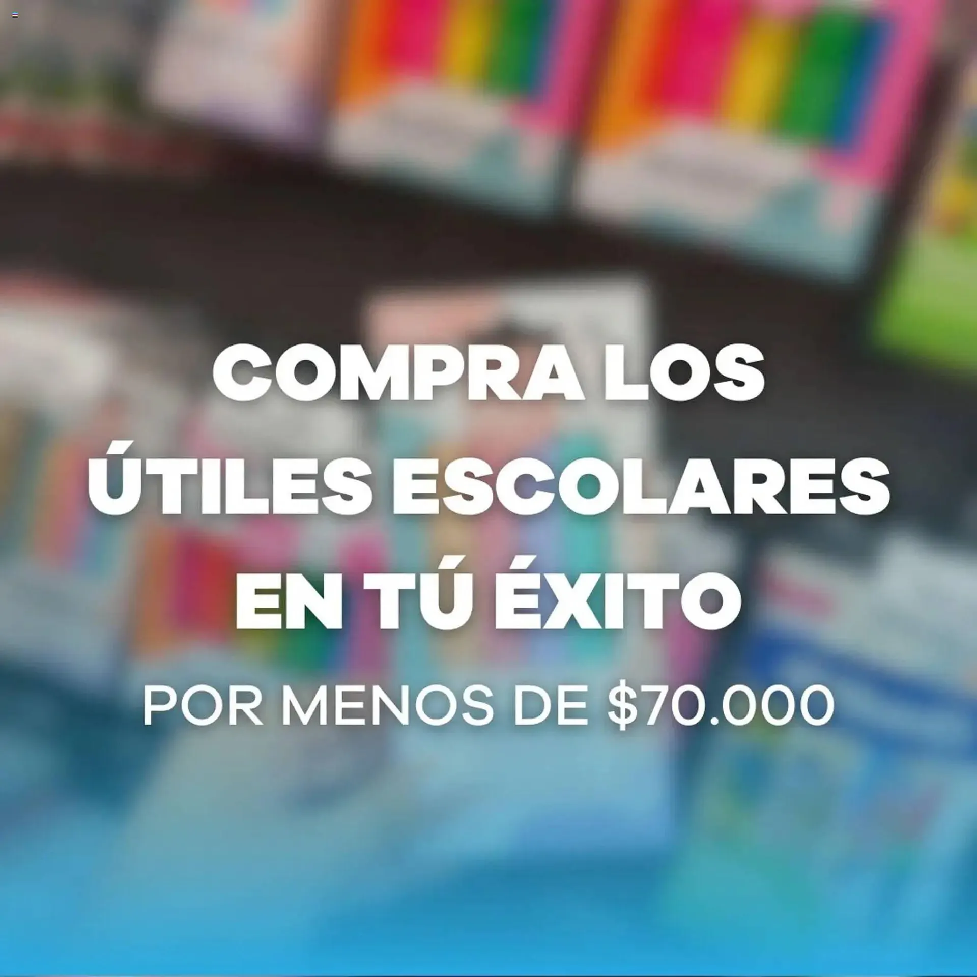 Catalogo de Catálogo Éxito 14 de enero al 1 de marzo 2026 - Pag 1