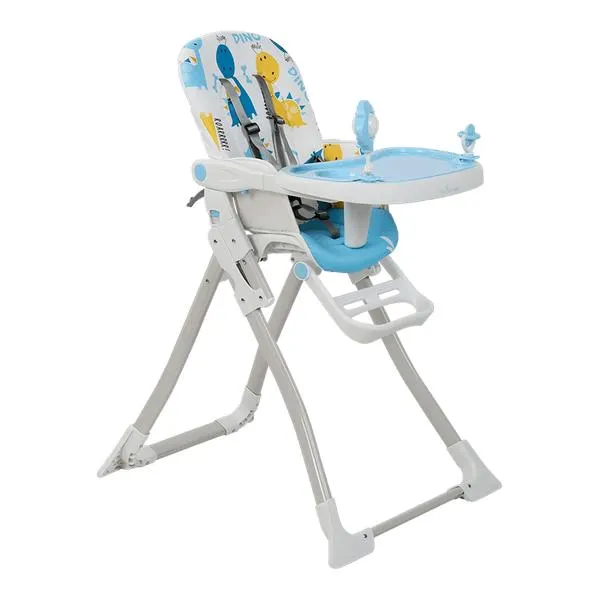 Silla Comedor Bebé Monaco Azul - Premium Baby