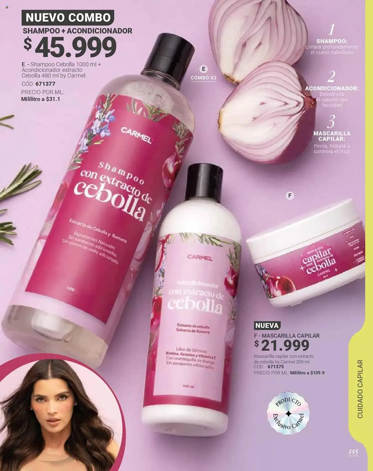 Catalogo de Catálogo Carmel 19 de mayo al 10 de julio 2025 - Pag 145