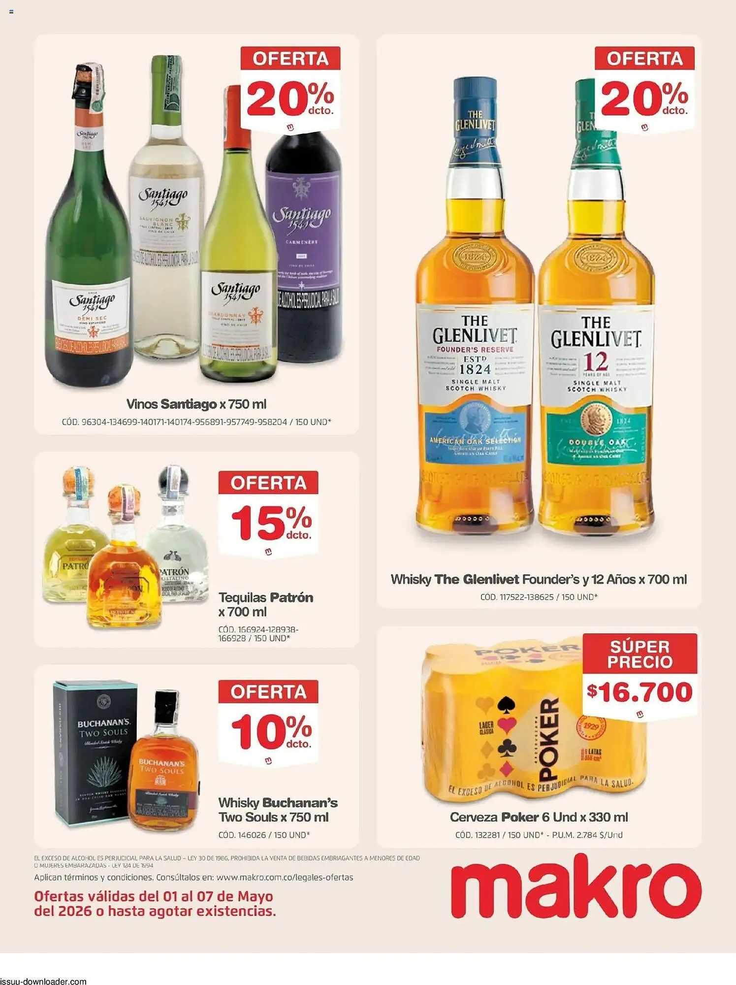 Catalogo de Catálogo Makro 1 de mayo al 8 de mayo 2026 - Pag 16