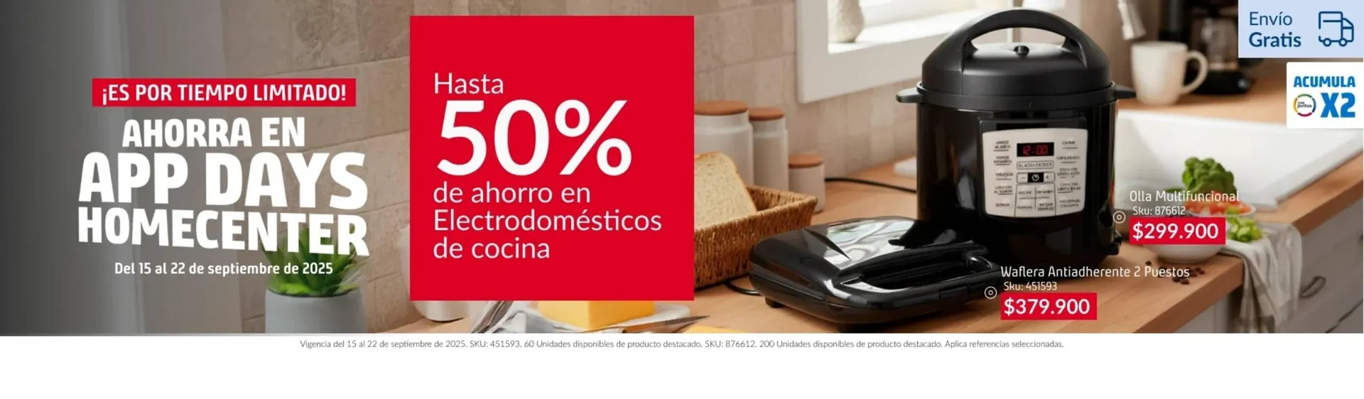 Catalogo de Catálogo Homecenter 16 de septiembre al 30 de septiembre 2025 - Pag 2