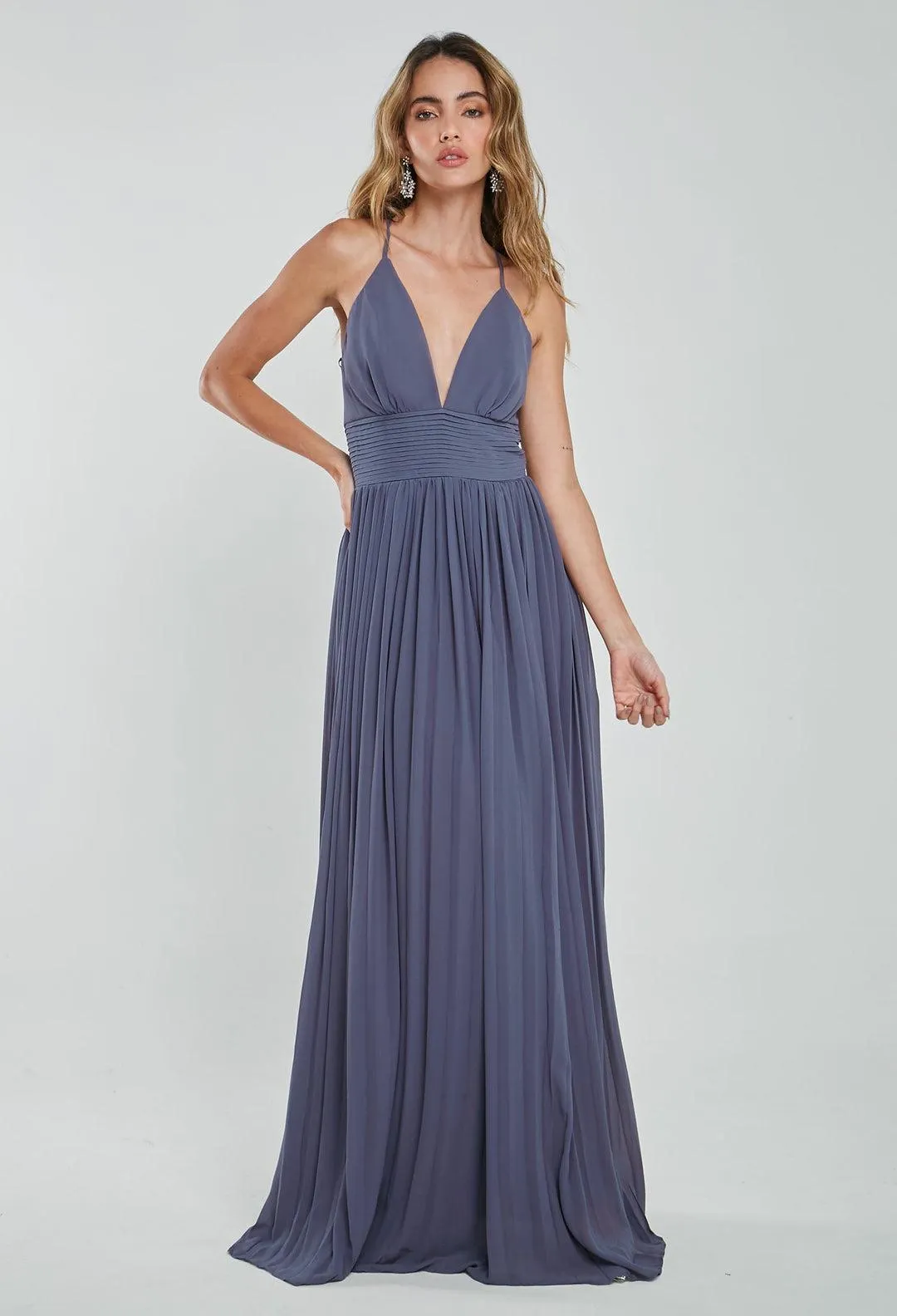 Vestido Largo Tirantes Mujer - SALE