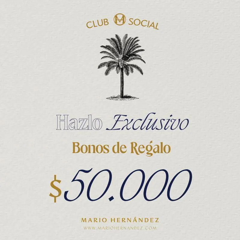 Bono Regalo MH 50.000 MARIO HERNÁNDEZ