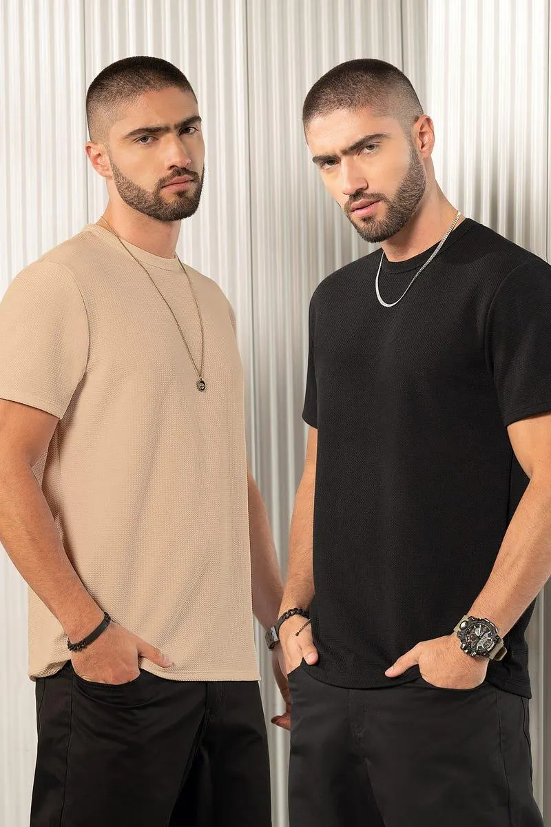 CAMISETA X 2 MANGA CORTA Multicolor