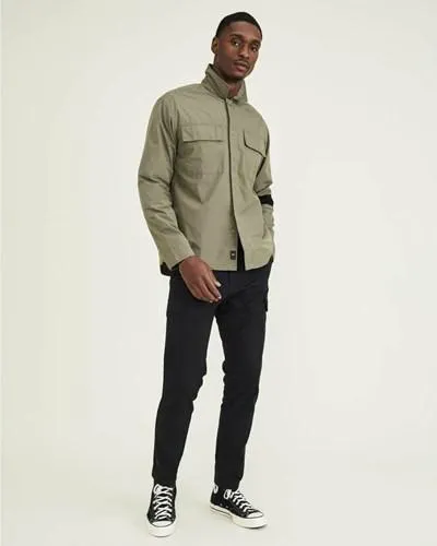Camisas Dockers Utility Shirt,Relaxed Fit Hombre Verde | CALVK1875