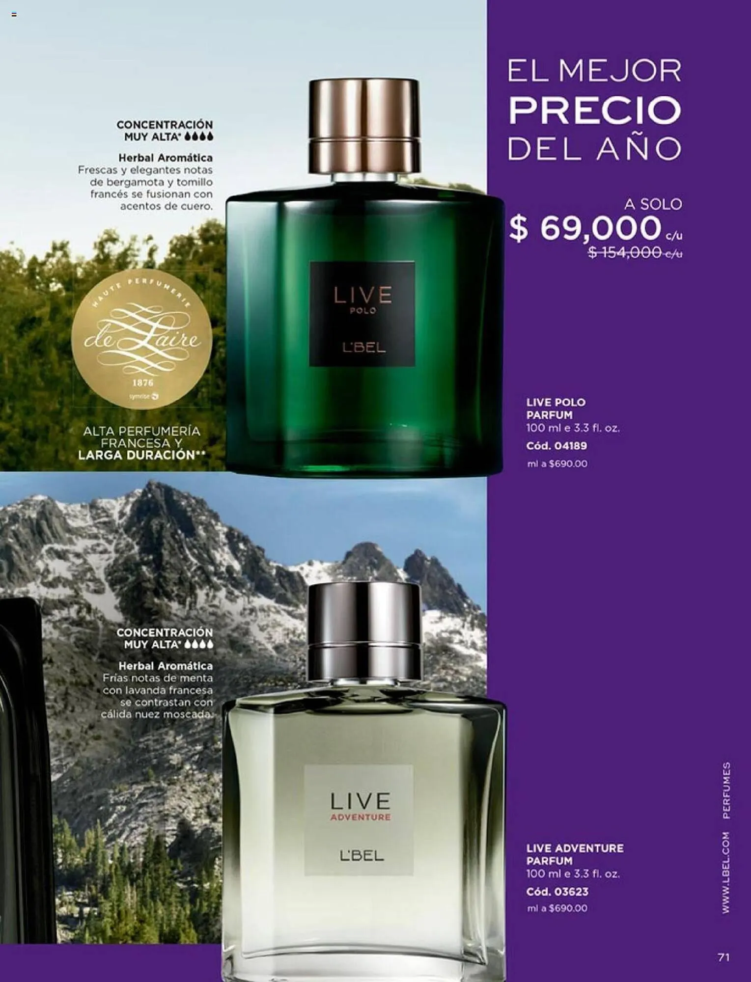 Catalogo de Catálogo L'bel 1 de agosto al 20 de agosto 2023 - Pag 71