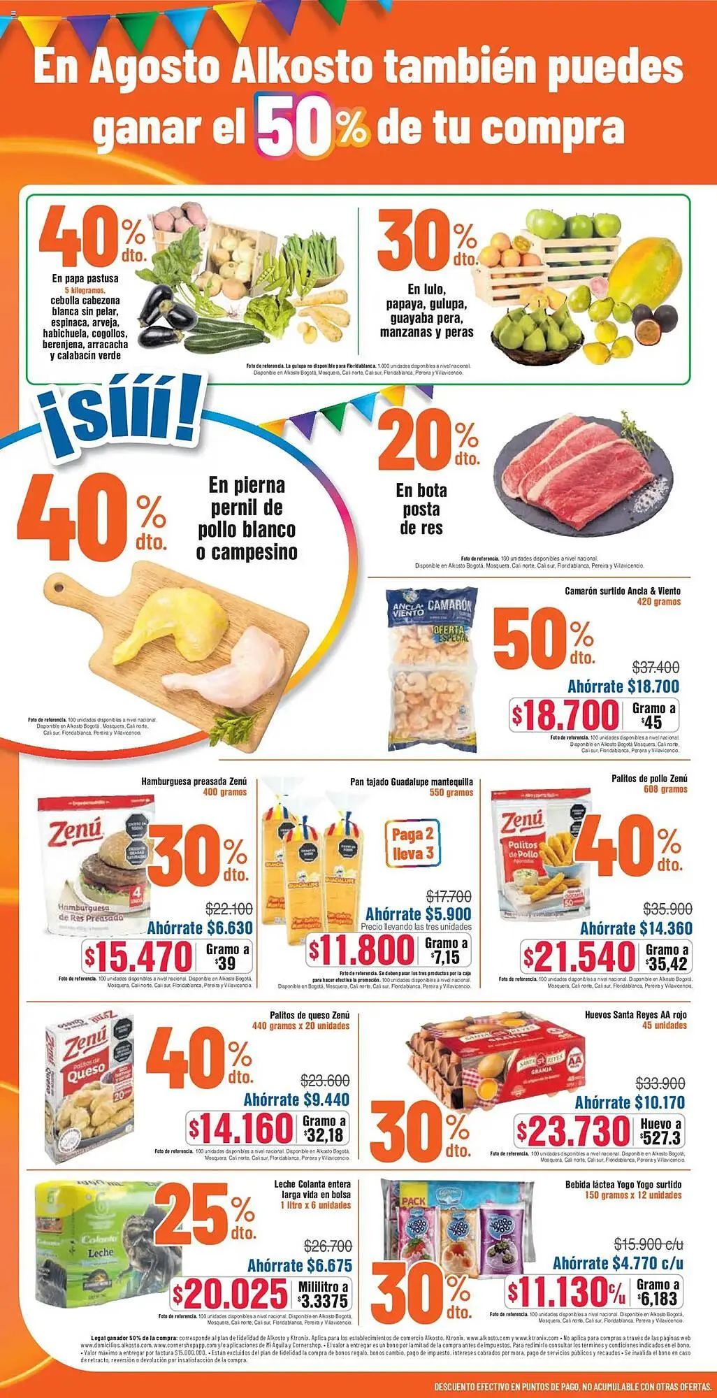 Catalogo de Catálogo Alkosto 23 de agosto al 1 de septiembre 2025 - Pag 2