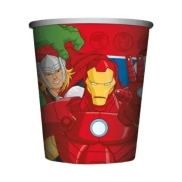 VASO DISEÑO AVENGERS