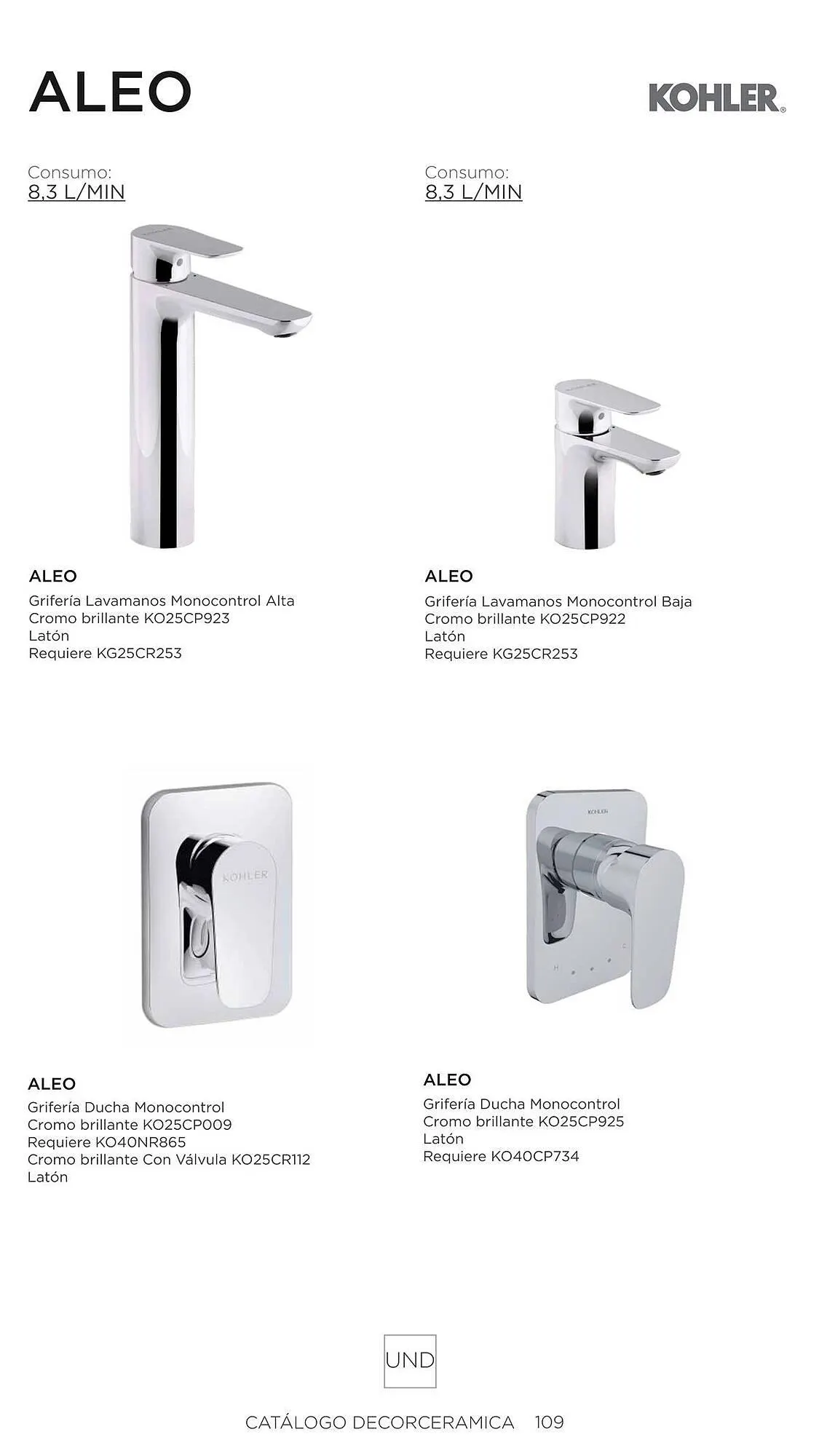 Catalogo de Catálogo Decorceramica 6 de noviembre al 6 de mayo 2025 - Pag 109