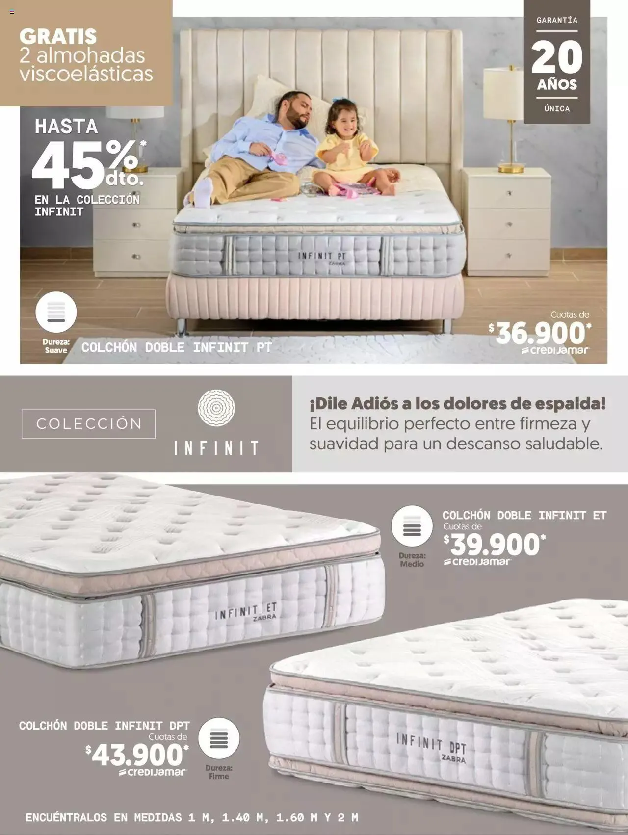 Catalogo de Muebles jamar - Colchones 18 de junio al 31 de diciembre 2024 - Pag 3