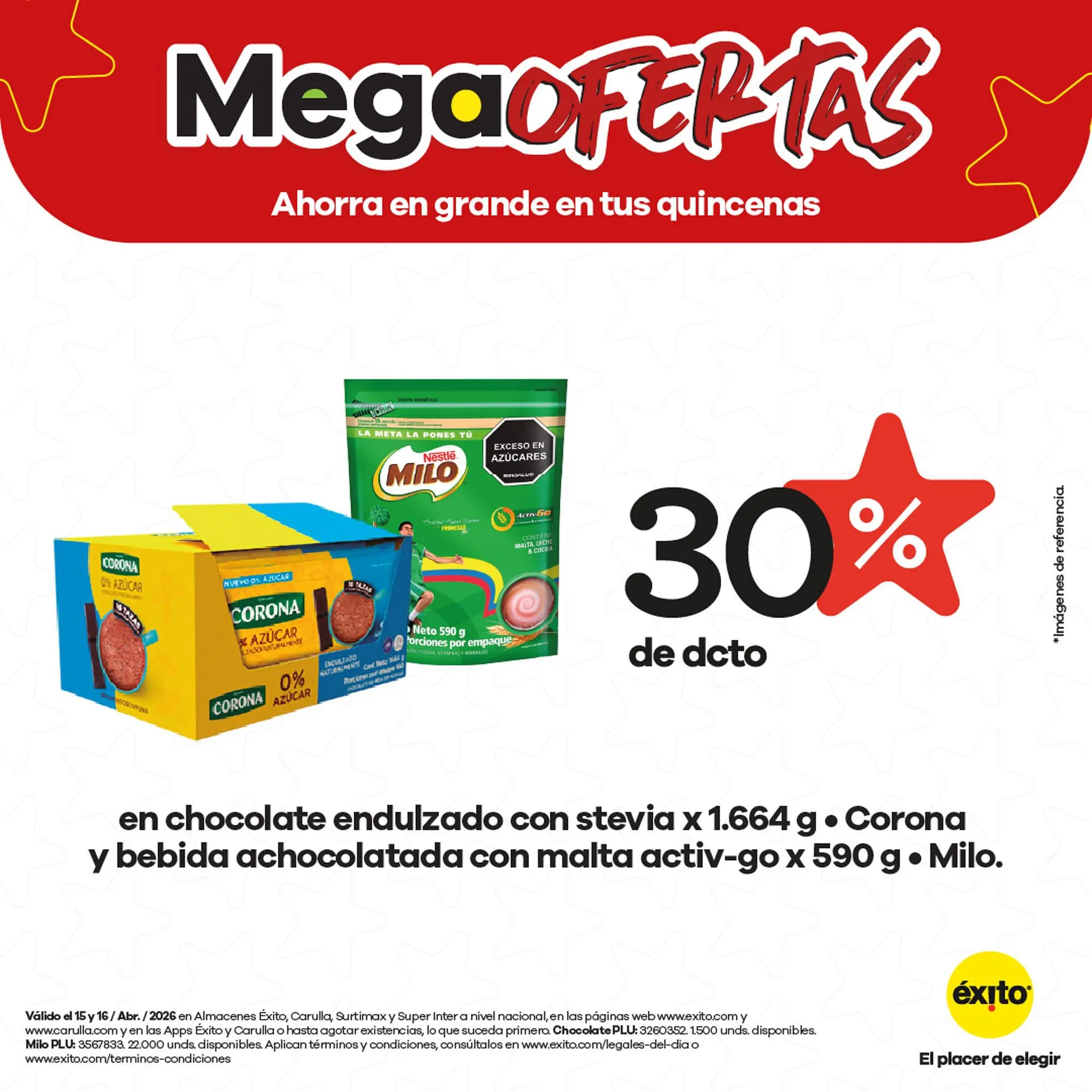 Catalogo de Catálogo Éxito 15 de abril al 16 de abril 2026 - Pag 2