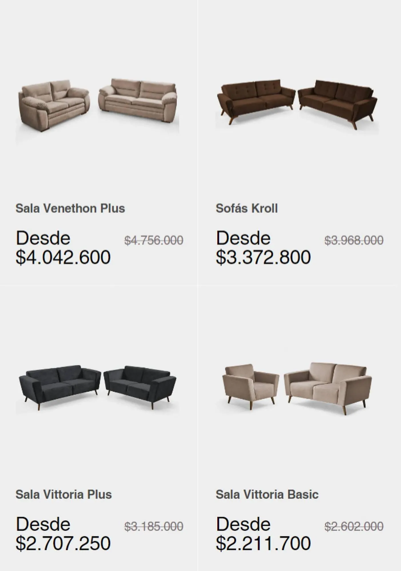 Catalogo de Catálogo Muebles & Accesorios 18 de septiembre al 25 de septiembre 2023 - Pag 3