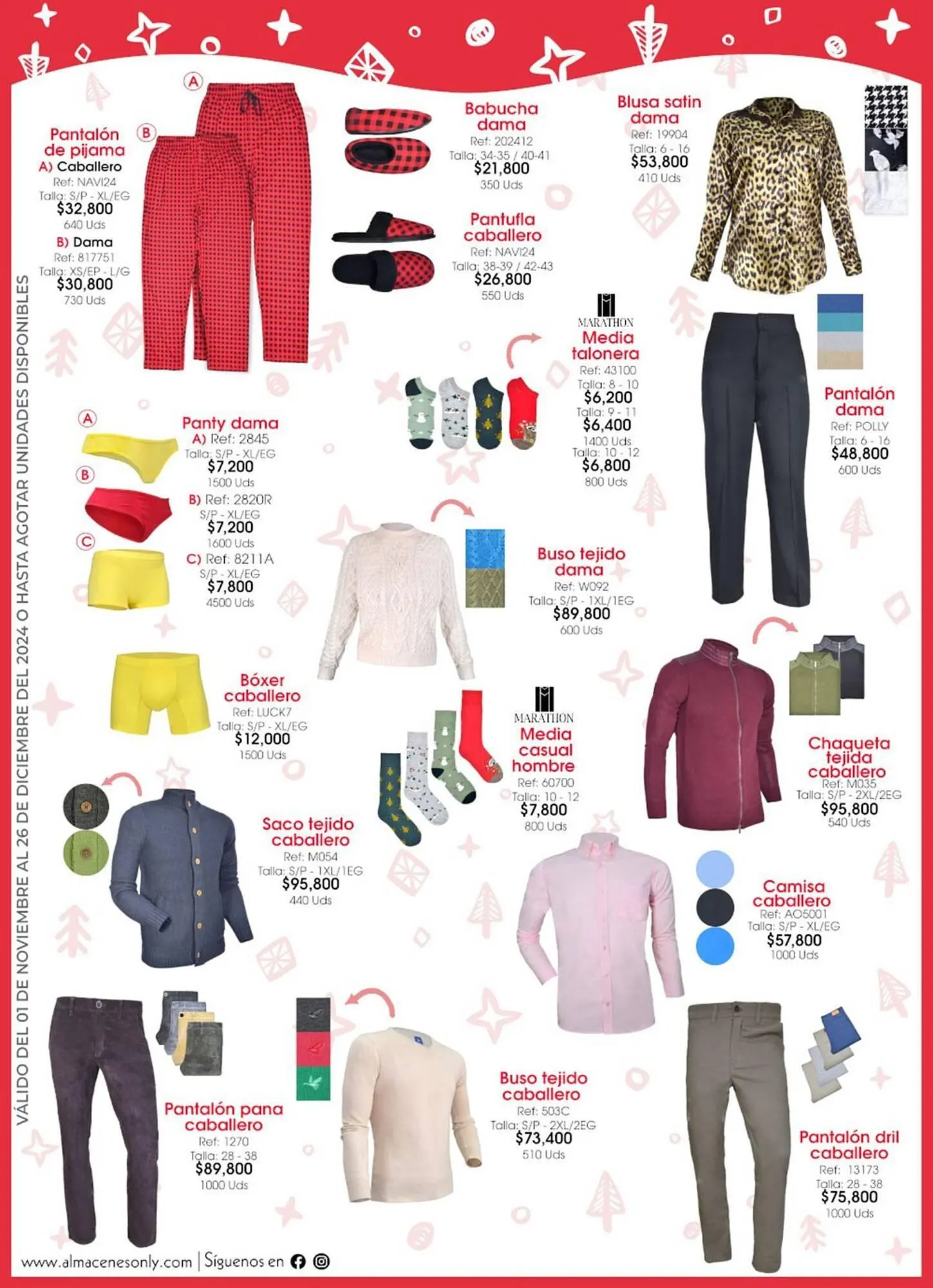 Catalogo de Catálogo Almacenes Only 4 de noviembre al 26 de diciembre 2024 - Pag 3