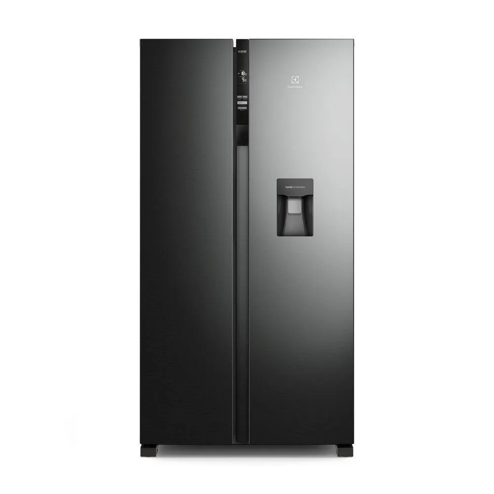 Nevecon Side By Side ELECTROLUX Side By Side 528 LITROS ERSA53K3HVB ERSA53K3HVB NEGRO