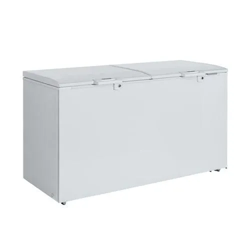 Congelador horizontal Challenger de doble puerta, 535 L brutos, sistema dual y chapas de seguridad - CH 396